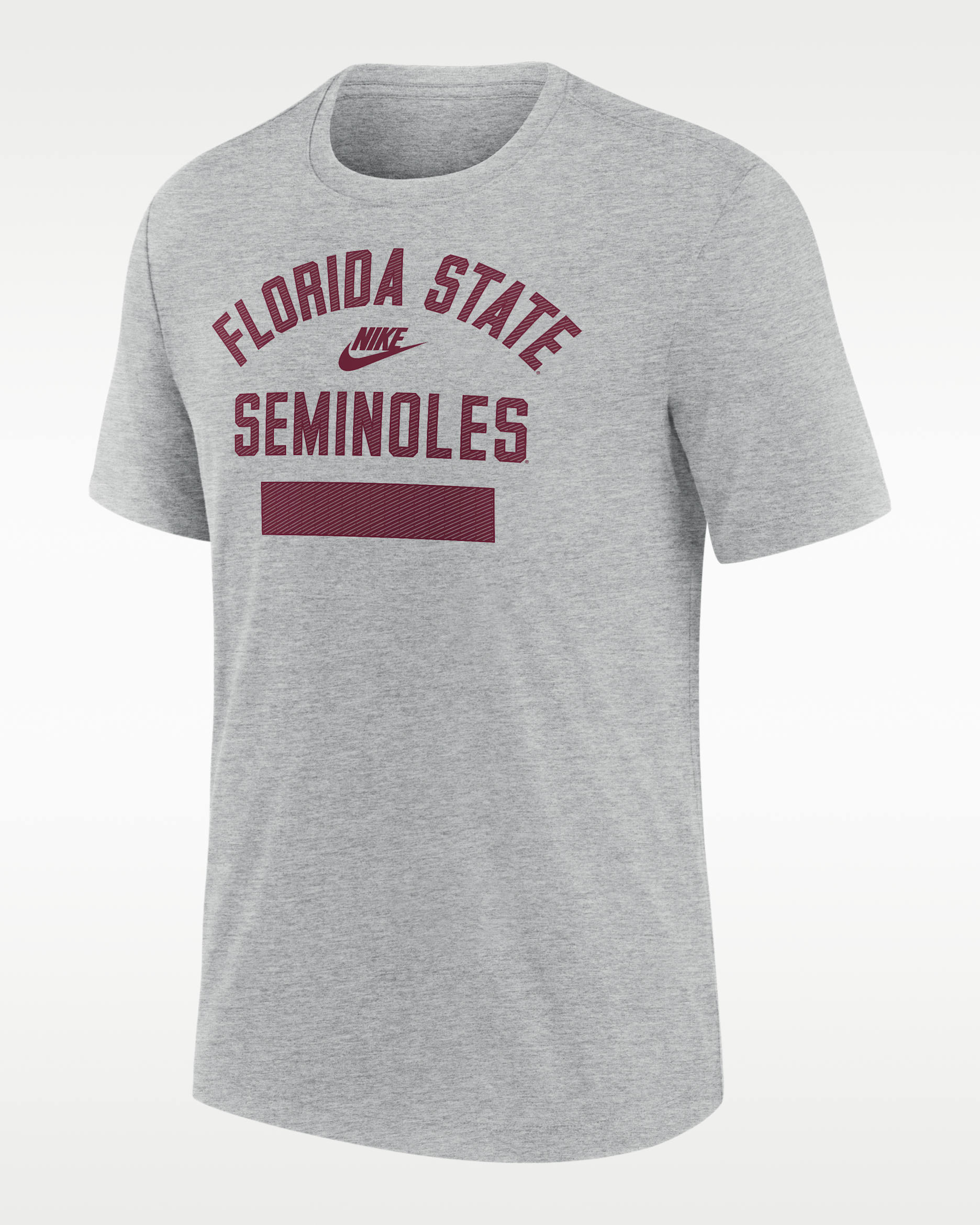 Florida State Legacy Men's Nike College T-Shirt - Grey Heather