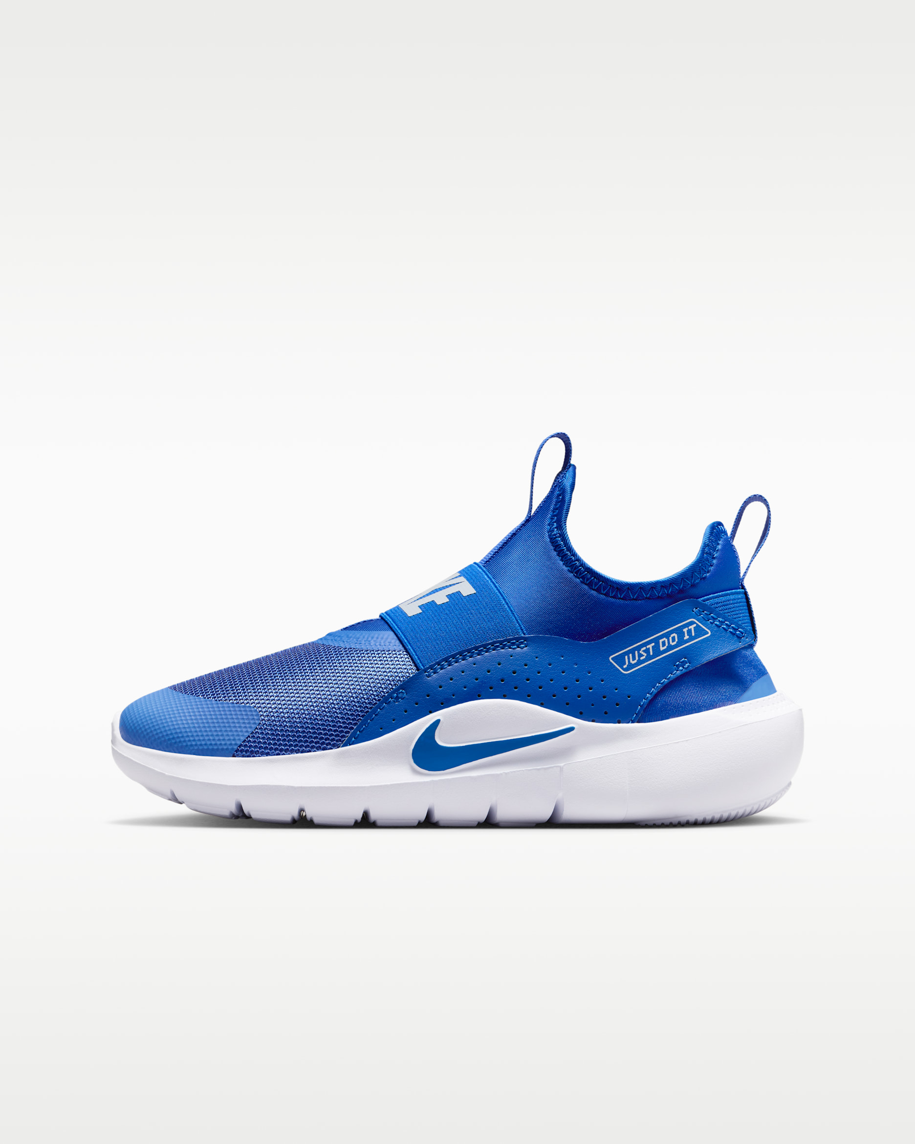 Nike Flex Runner 4 Big Kids' Running Shoes - Comet Blue/Football Grey/White/Game Royal