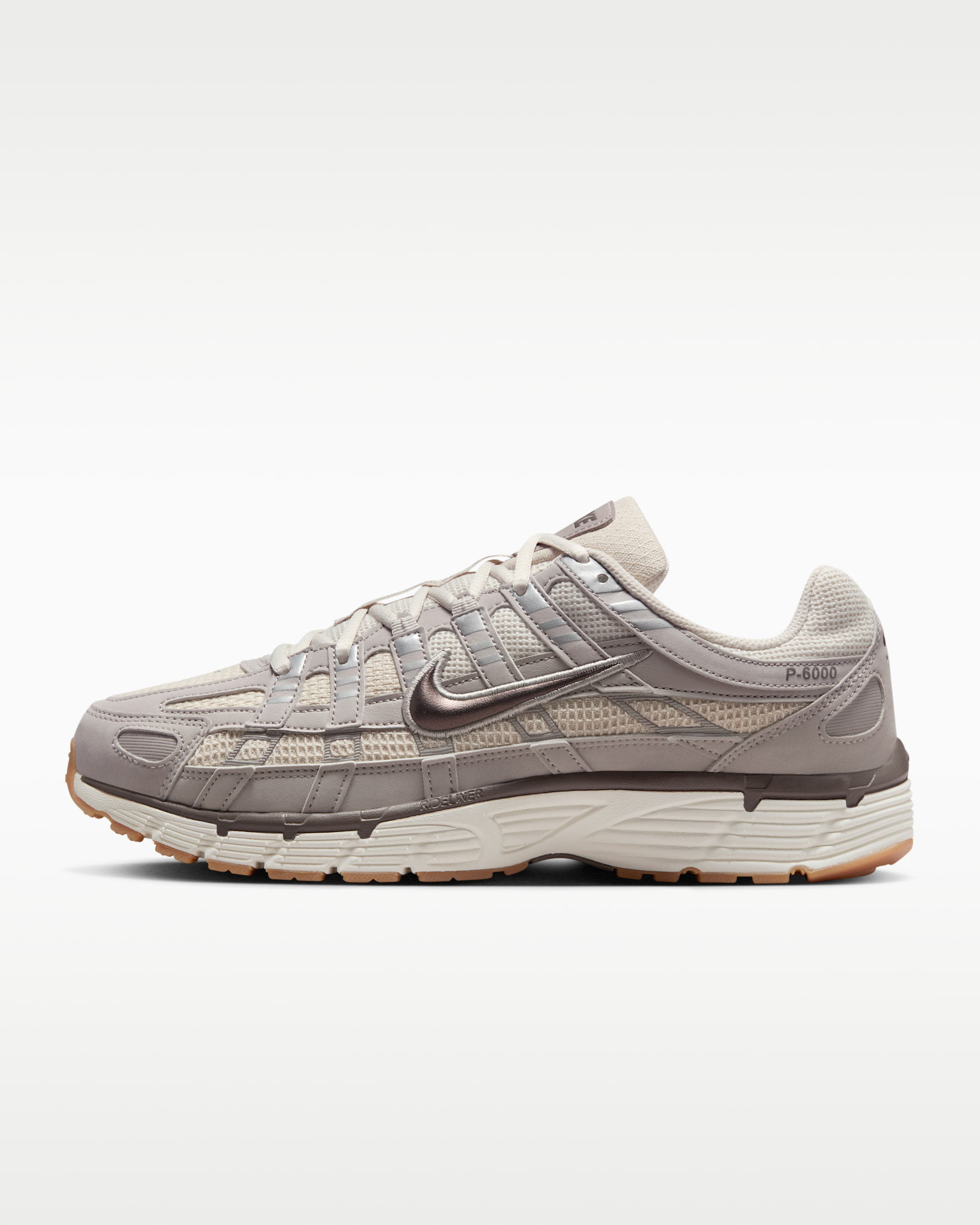 Nike P-6000 Style Men's Shoes - College Grey/Light Orewood Brown/Sail/Cave Stone