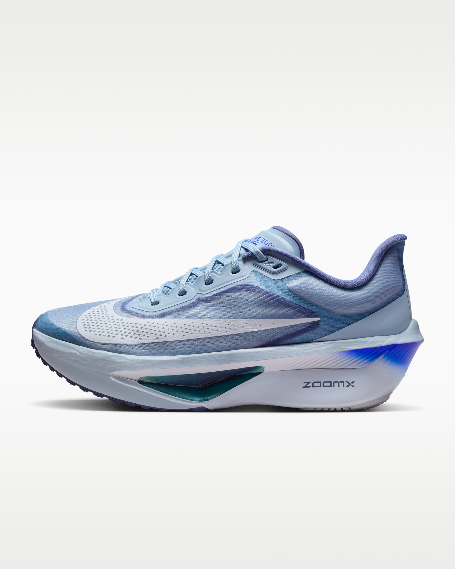 Nike Zoom Fly 6 Women's Road Racing Shoes - Light Armoury Blue/World Indigo/Football Grey/White