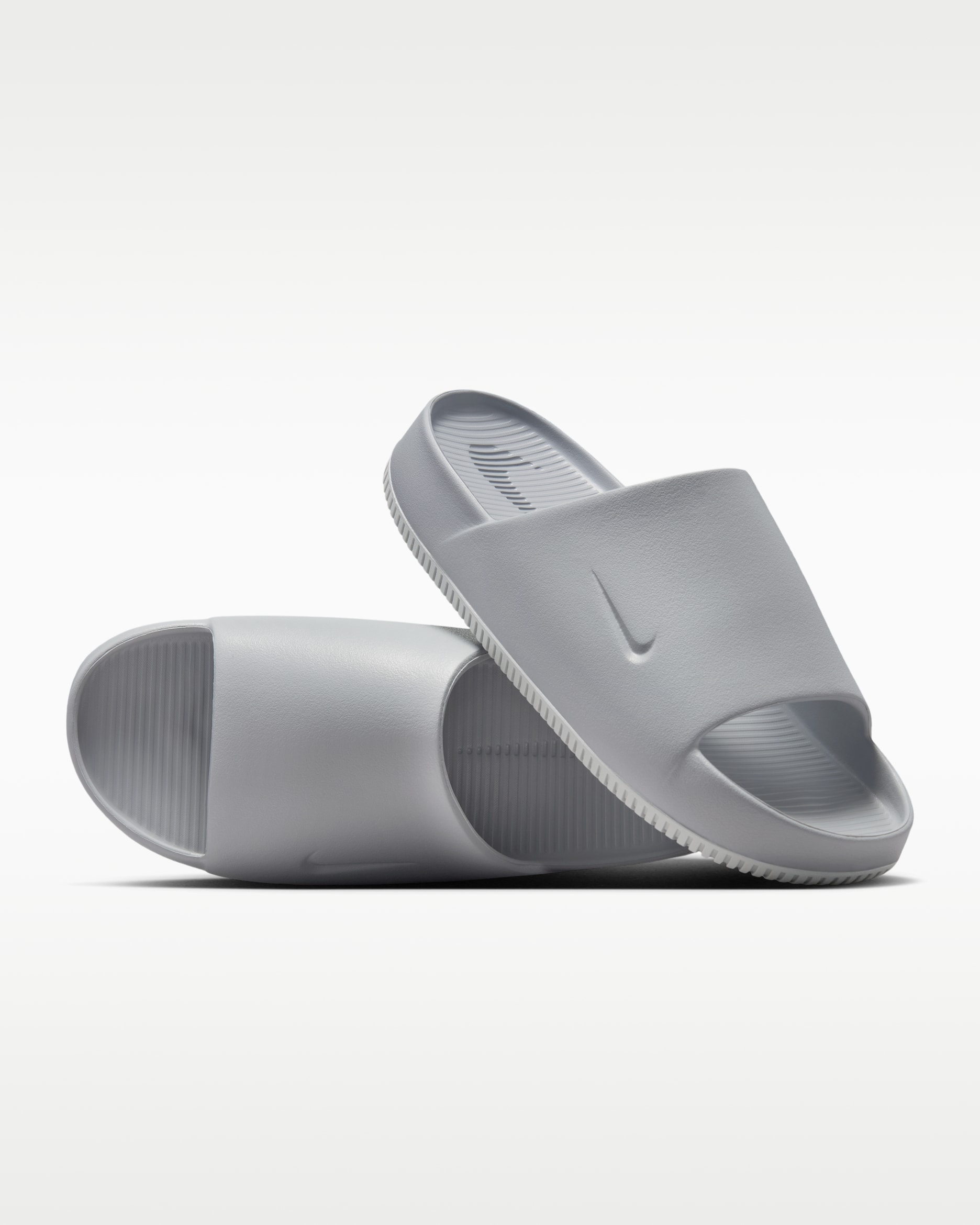 Nike Calm Men's Slides - Wolf Grey/Photon Dust/Wolf Grey