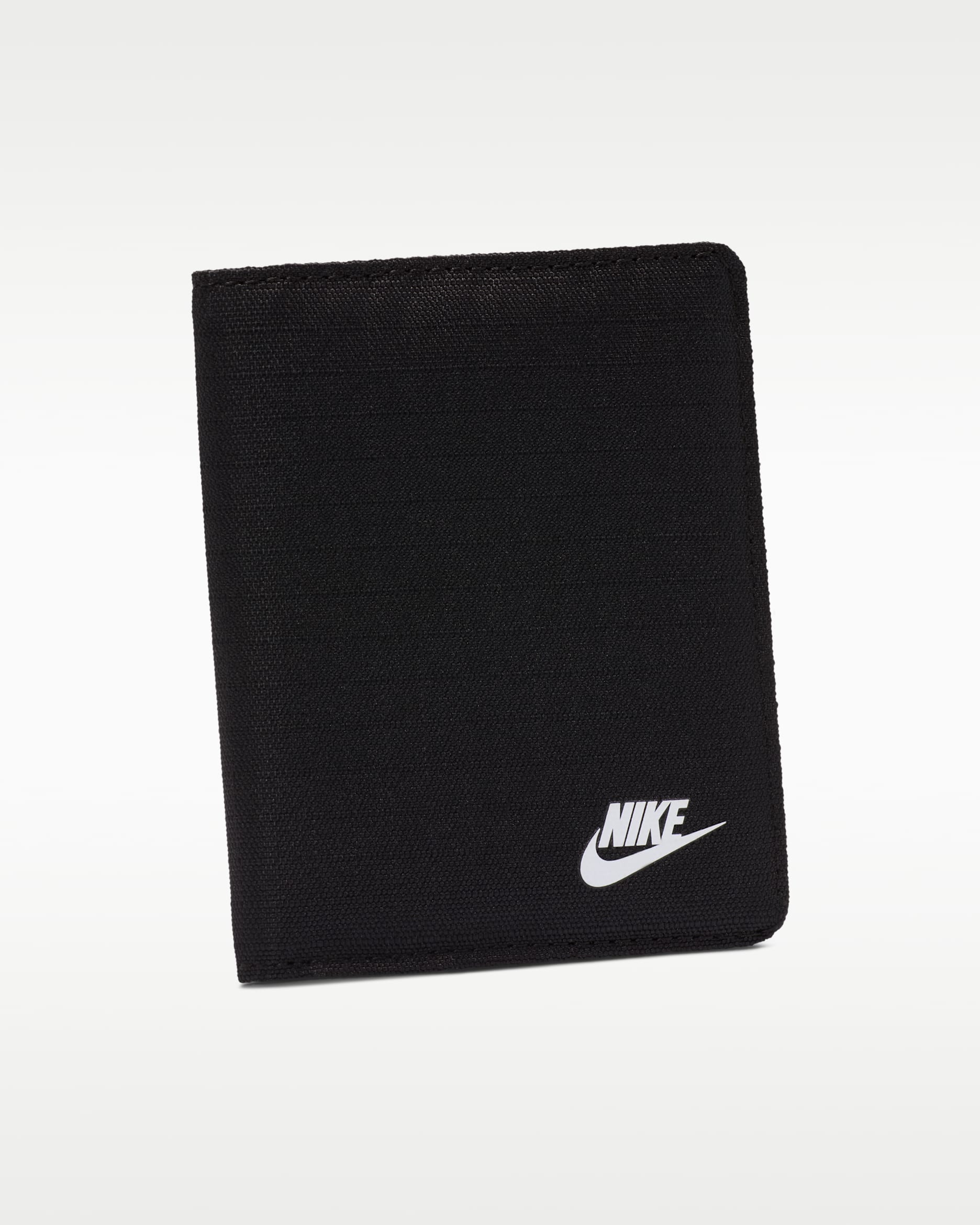 Cartera plegable Nike Club - Negro/Negro/Blanco