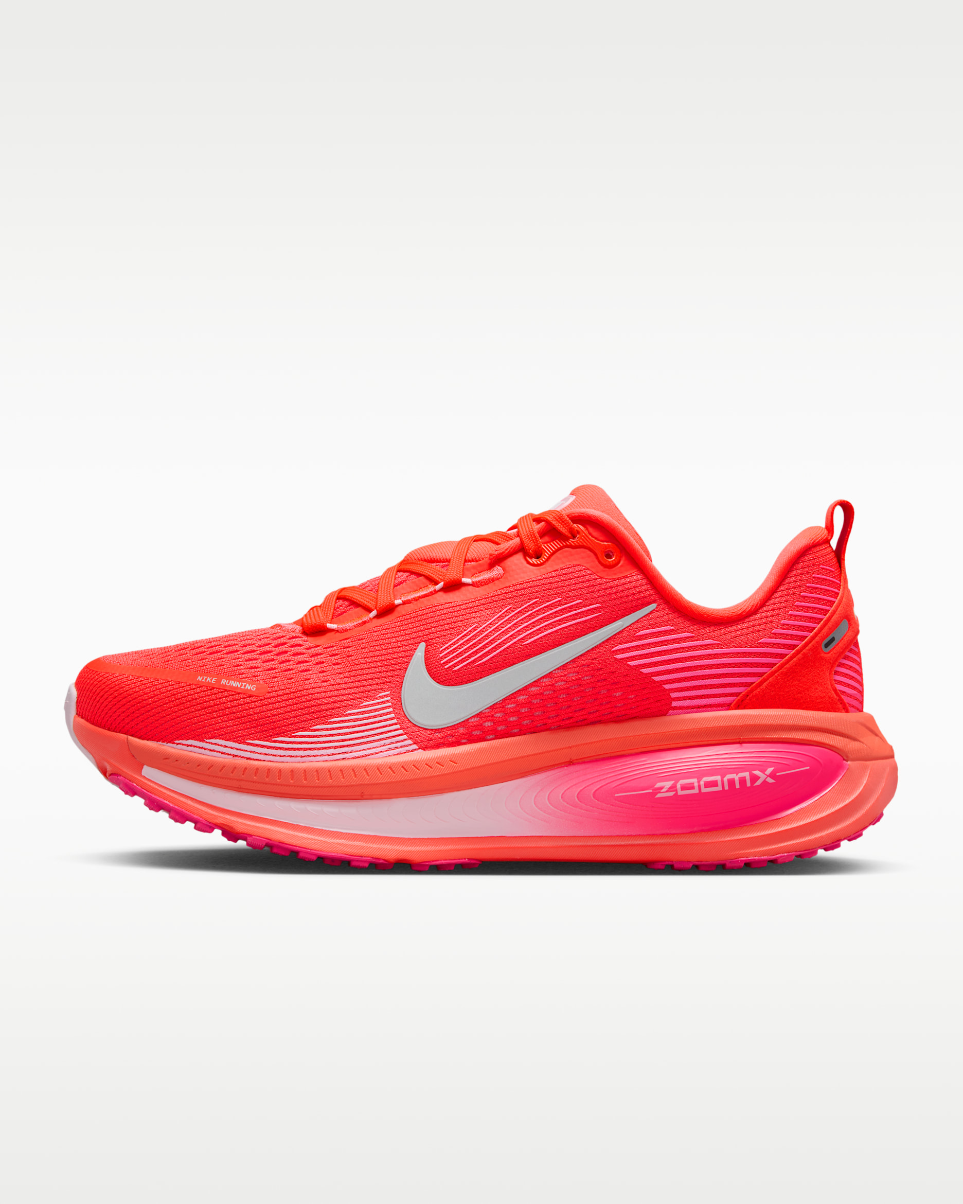 Nike Vomero 18 Women's Road Running Shoes - Bright Crimson/Hyper Pink/Pink Foam/White