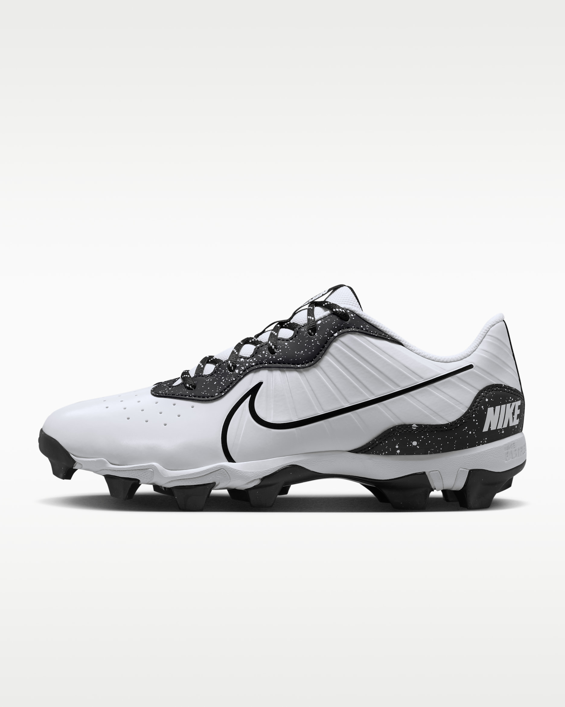 Nike Alpha Huarache 4 Keystone Men's Baseball Cleats - White/Black