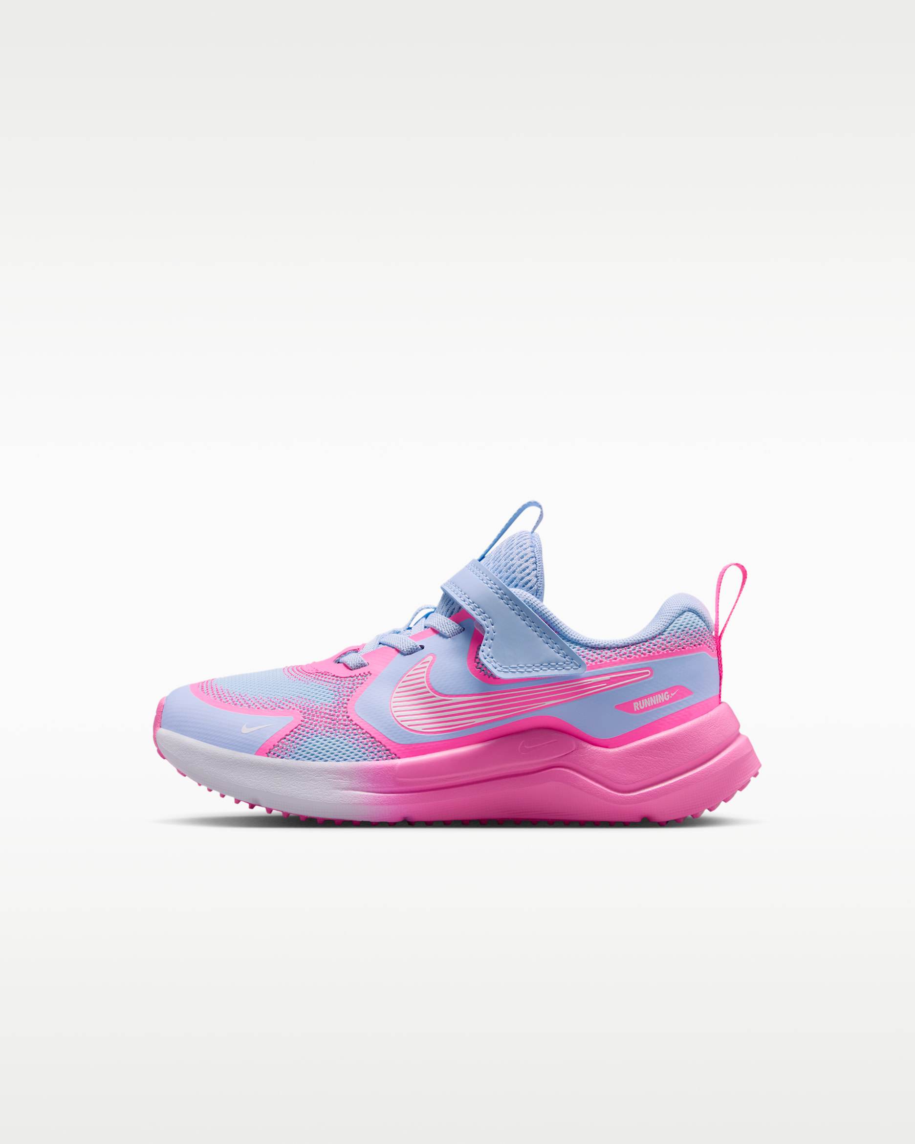 Nike Cosmic Runner Younger Kids' Shoes - Hydrogen Blue/Pink Glow/White