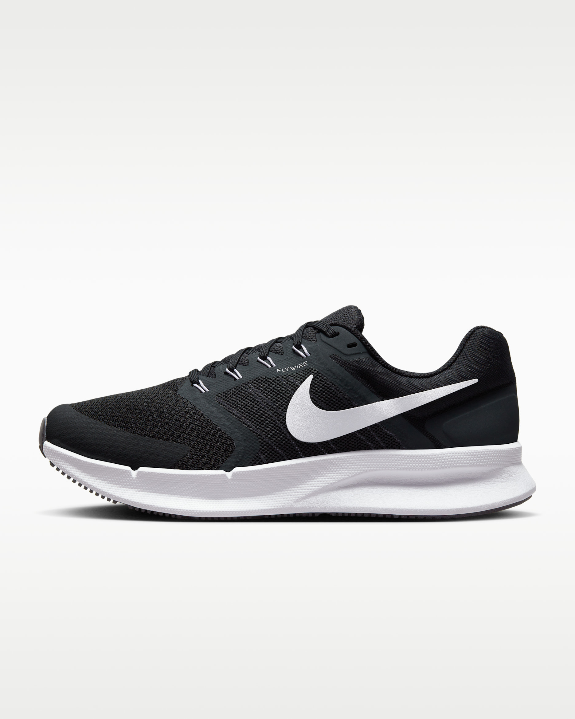 Nike Run Swift 3 Men's Road Running Shoes - Black/Dark Smoke Grey/White