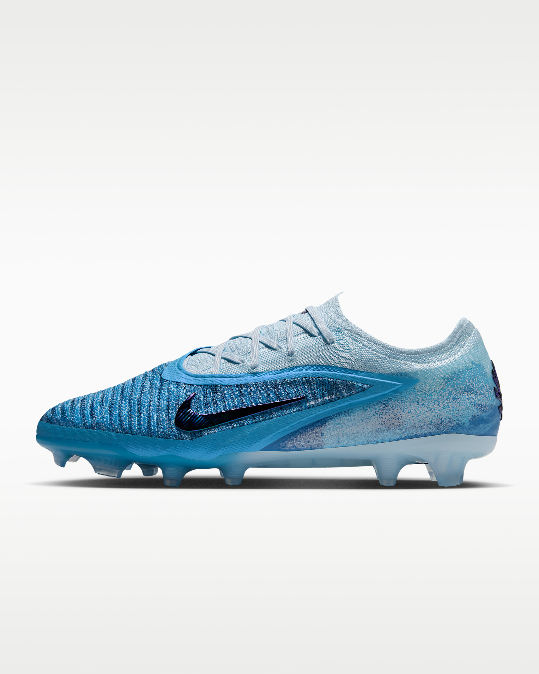 Nike Phantom 6 Low Elite 'Erling Haaland' Firm-Ground Football Boot - Baltic Blue/Glacier Blue/Blue Eclipse