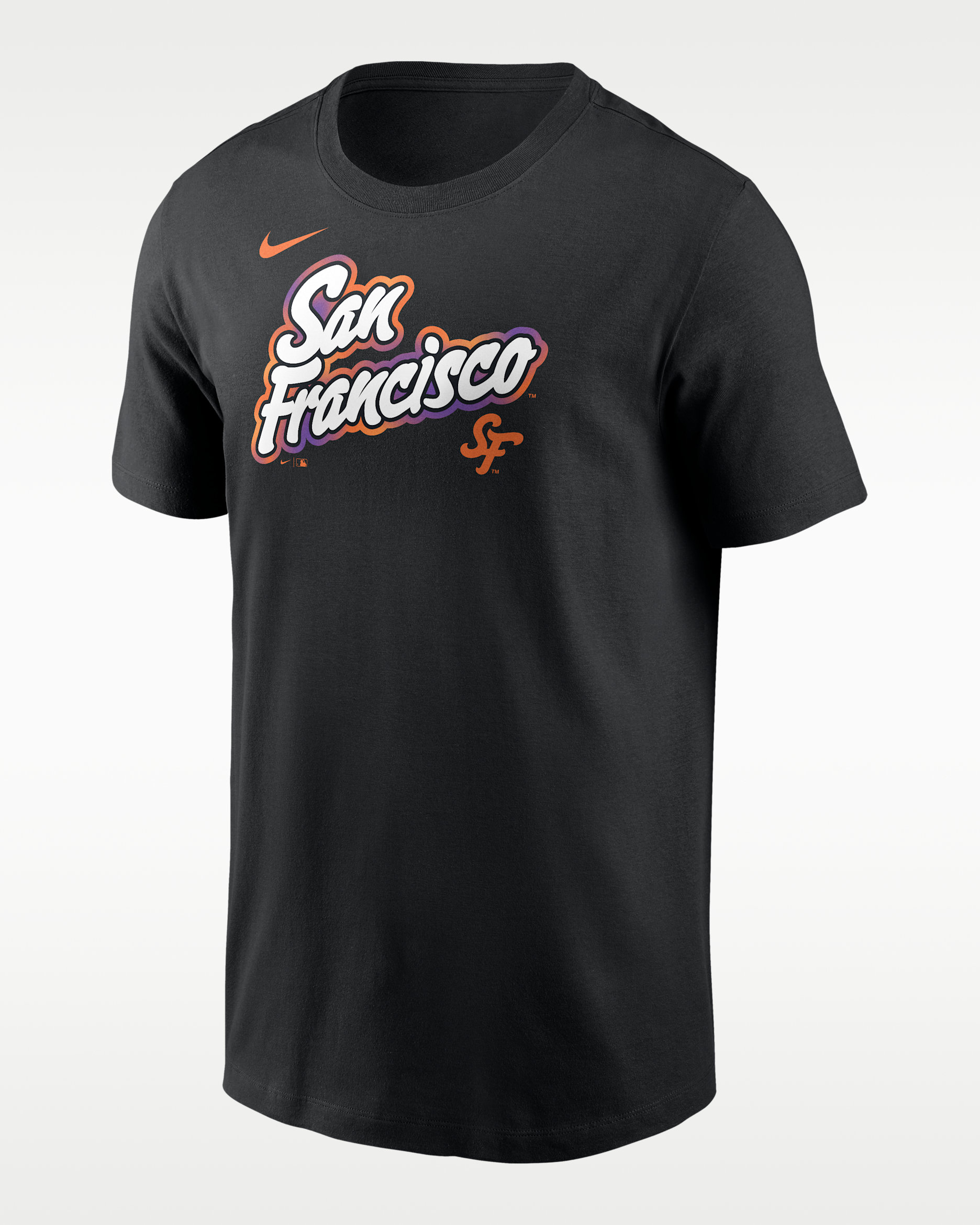 San Francisco Giants City Connect Wordmark Men's Nike MLB T-Shirt - Black