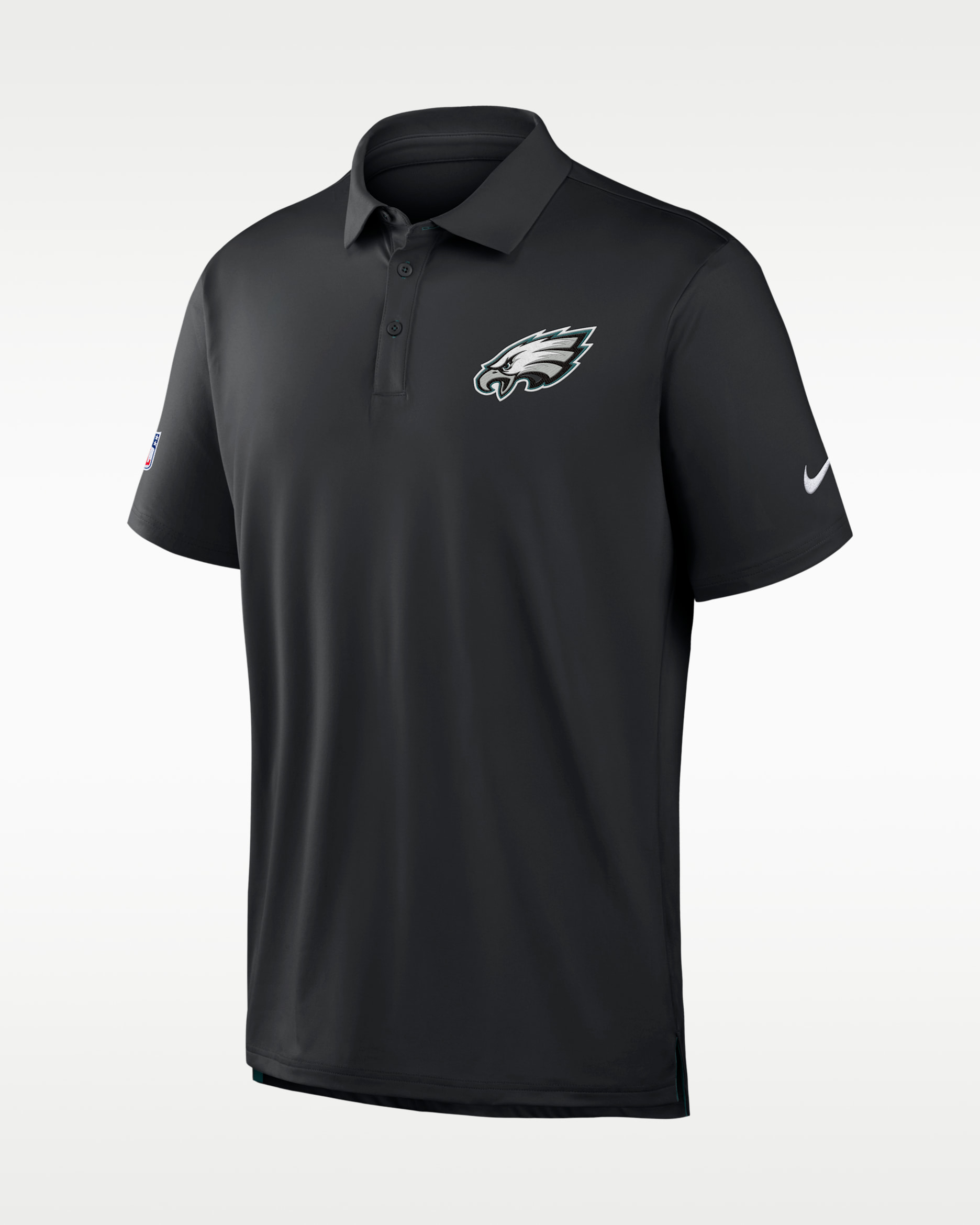 Philadelphia Eagles Tour Men's Nike Dri-FIT NFL Polo - Black