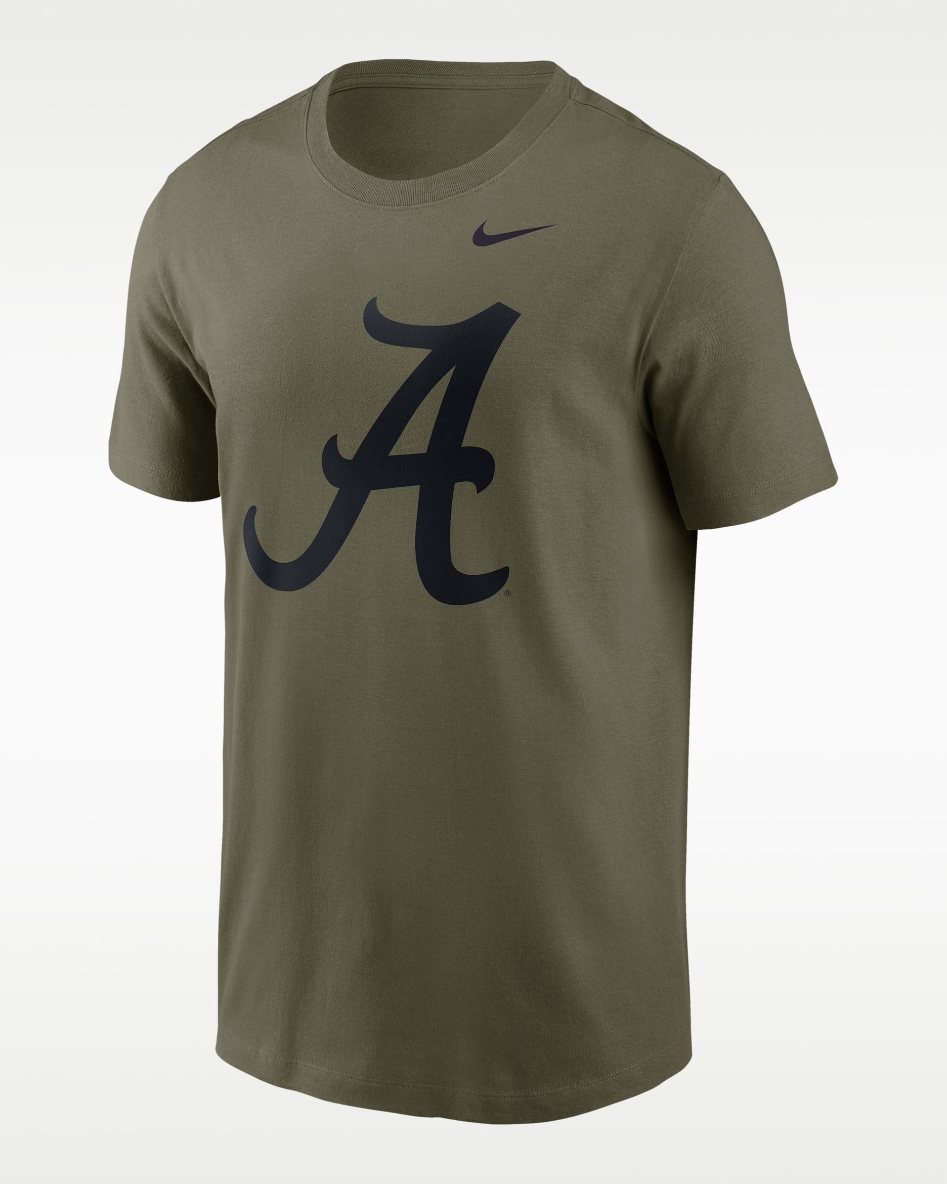 Alabama Campus Primetime Men's Nike Dri-FIT College T-Shirt - Olive