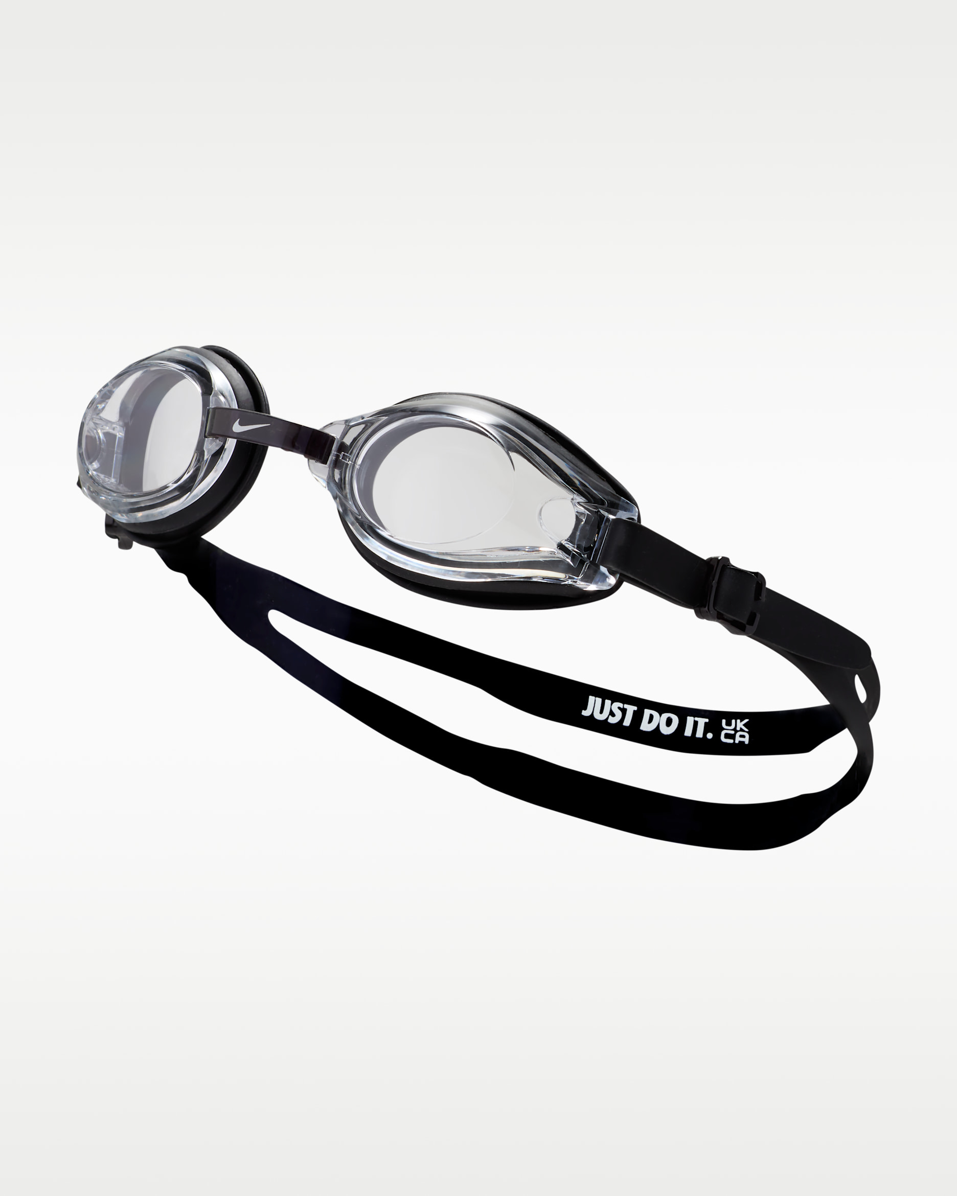 Goggles de natación Nike - Transparente/Negro/Blanco