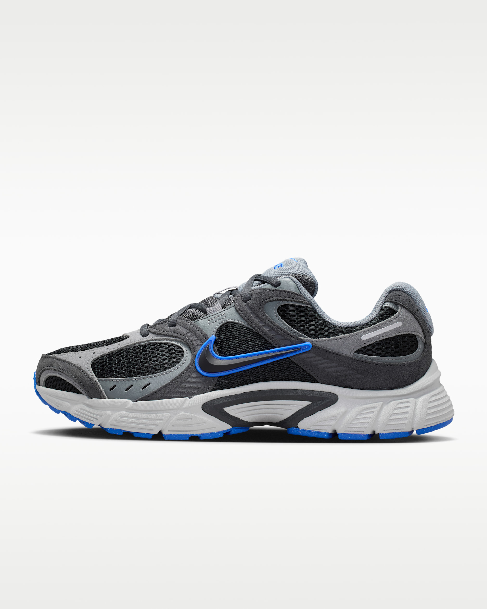Scarpa in pelle scamosciata Nike V5 RNR – Uomo - Smoke Grey/Antracite/Racer Blue/Nero