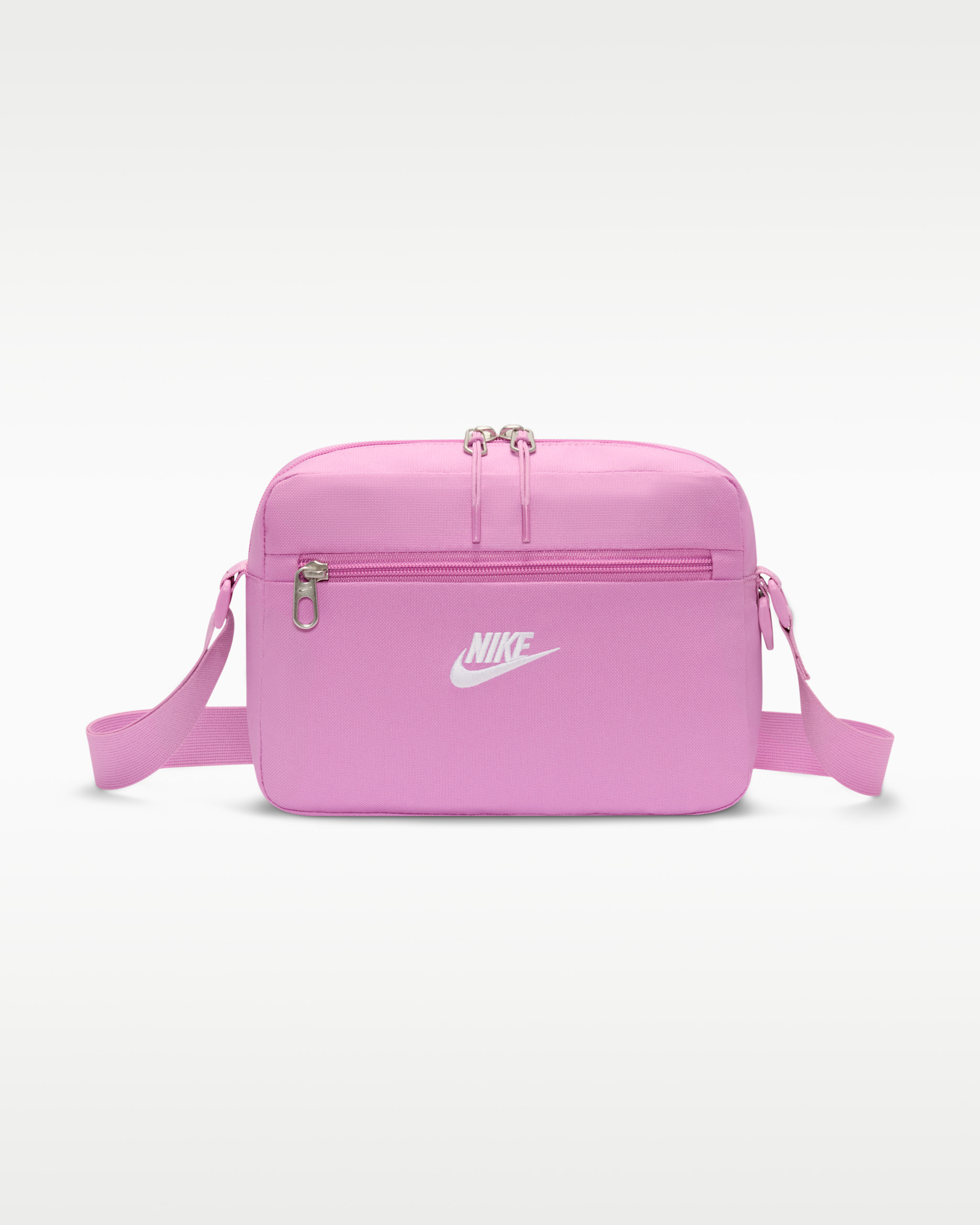 Bolsa bandolera Nike Heritage 2.0 (4 l) - Magenta claro/Magenta claro/Blanco