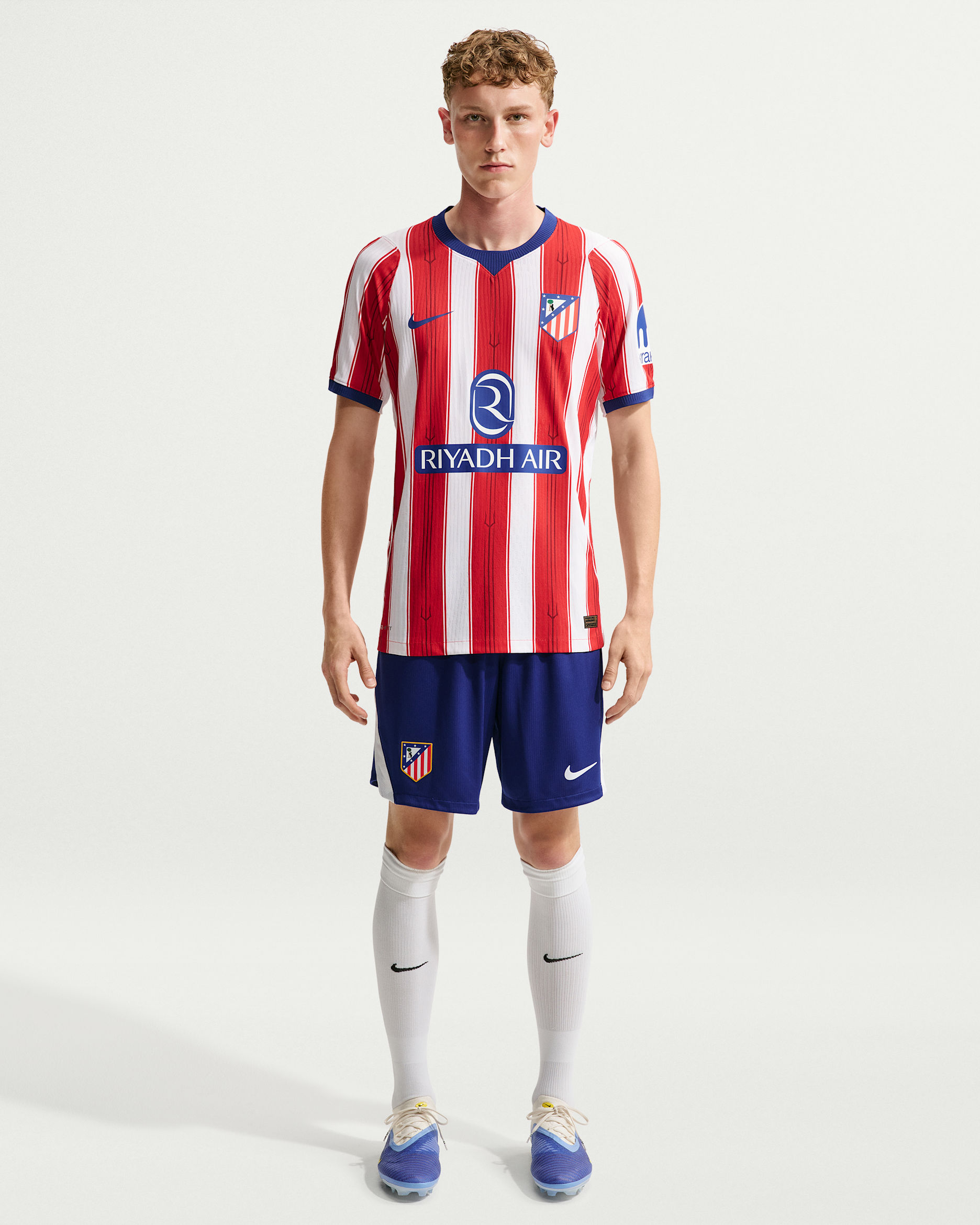 Atlético de Madrid 2026/27 Stadium Home Nike Dri-FIT-replikafodboldshorts til mænd - Deep Royal Blue/hvid/hvid