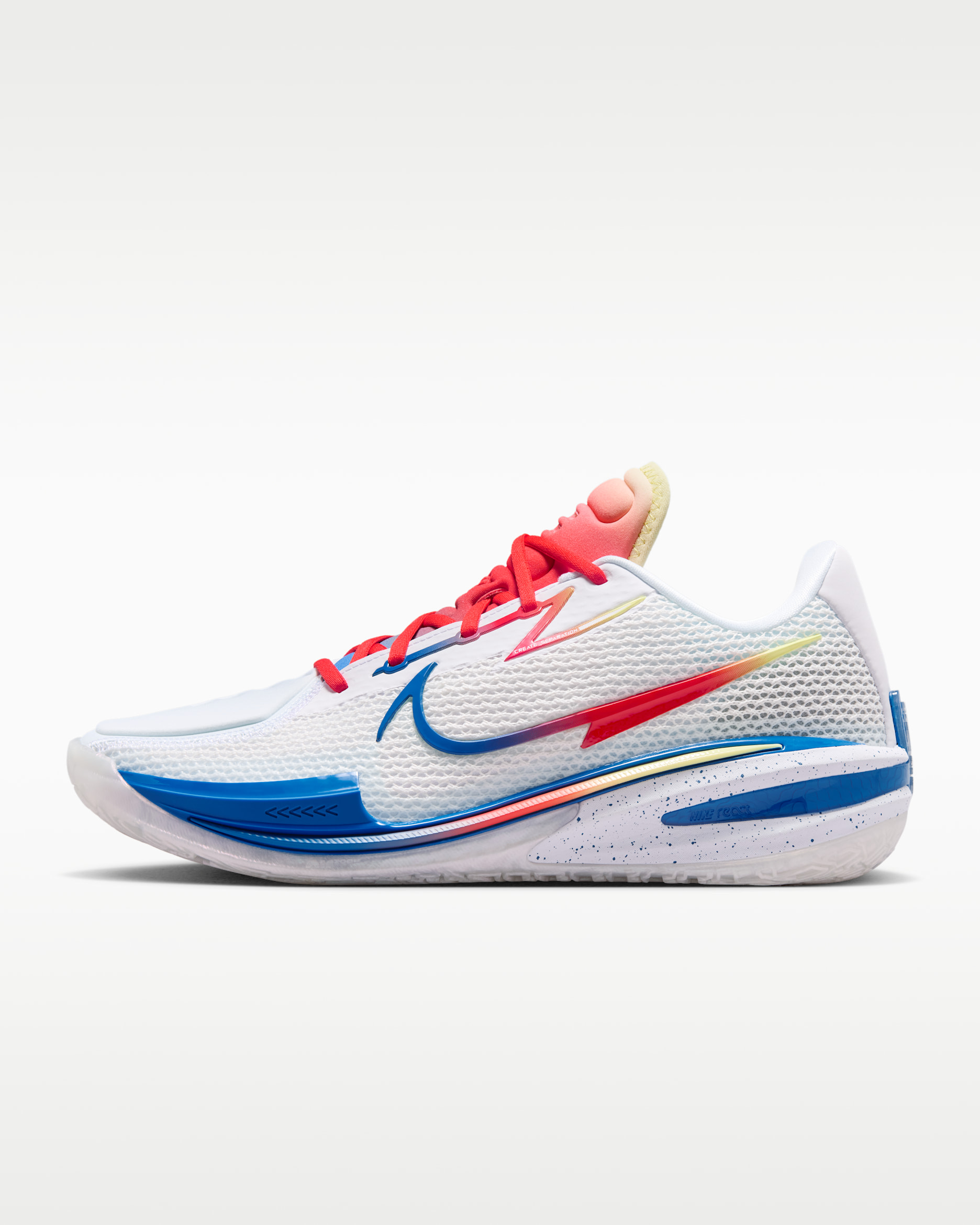 Chaussure de basket Nike G.T. Cut "Dylan Harper x TITAN" - Blanc/Chile Red/Luminous Green/Star Blue
