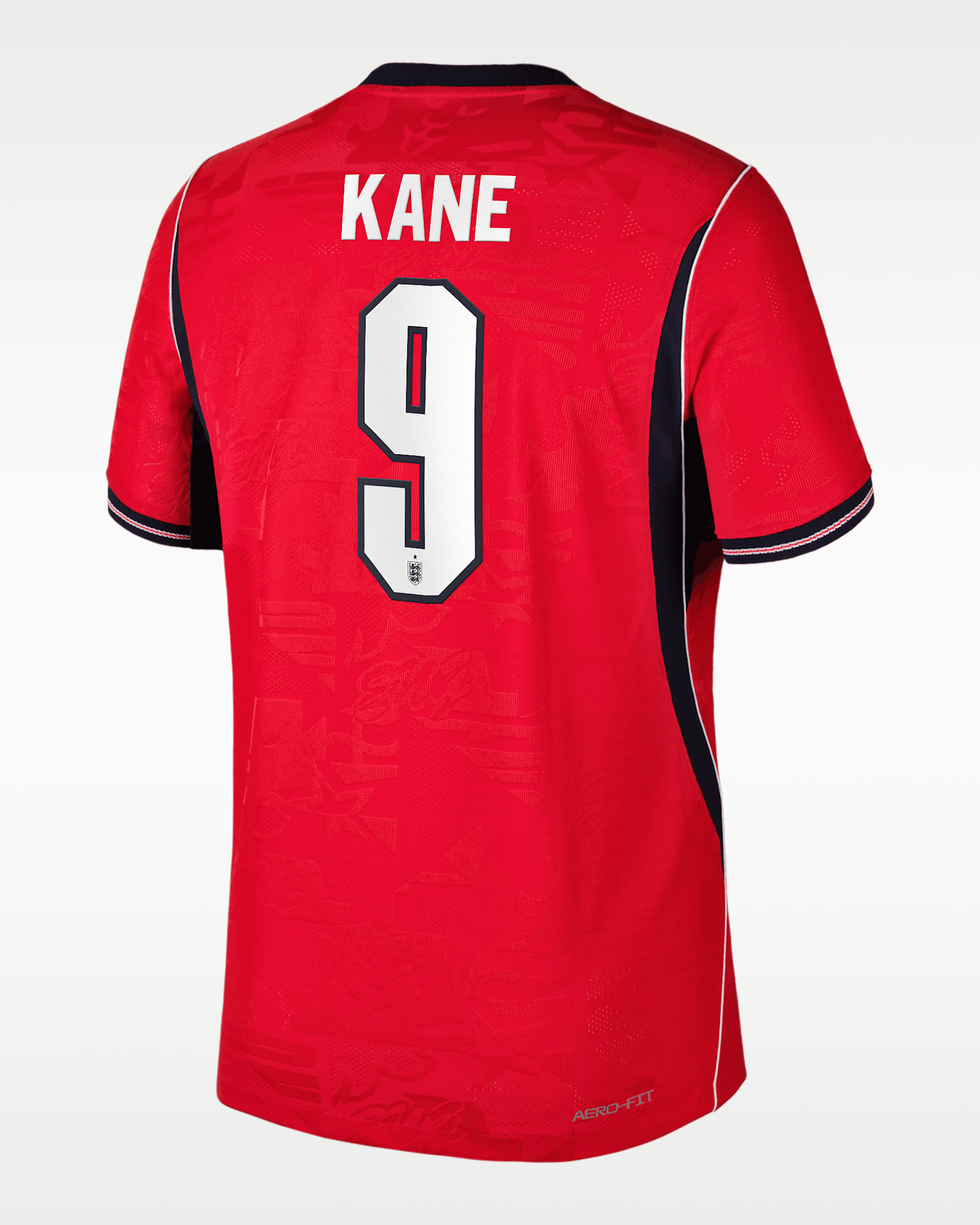Harry Kane England National Team 2026 Match Away Men's Nike Dri-FIT ADV Soccer Jersey - Red