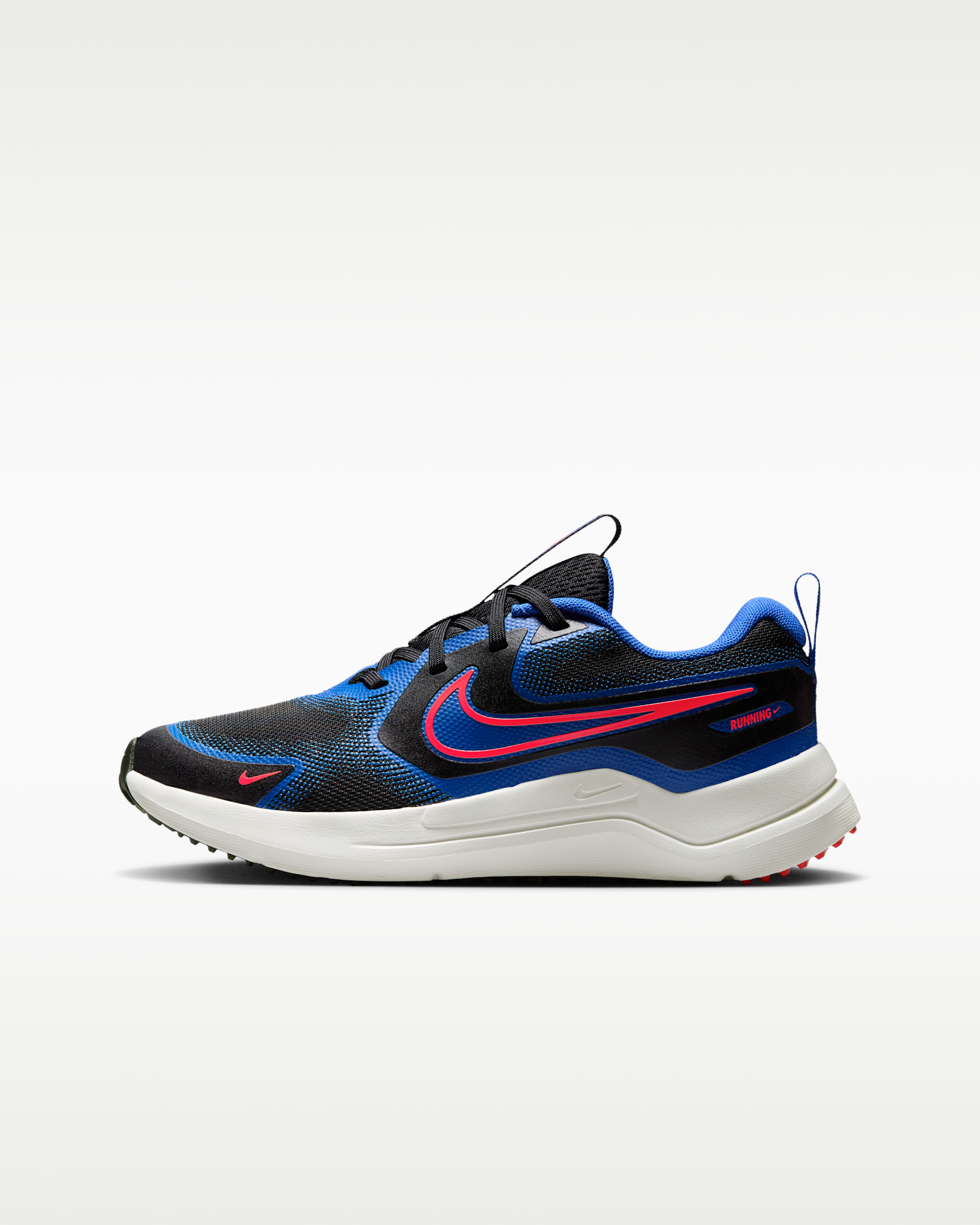 Nike Cosmic Runner Older Kids' Road Running Shoes - Black/Hyper Royal/Summit White/Bright Crimson