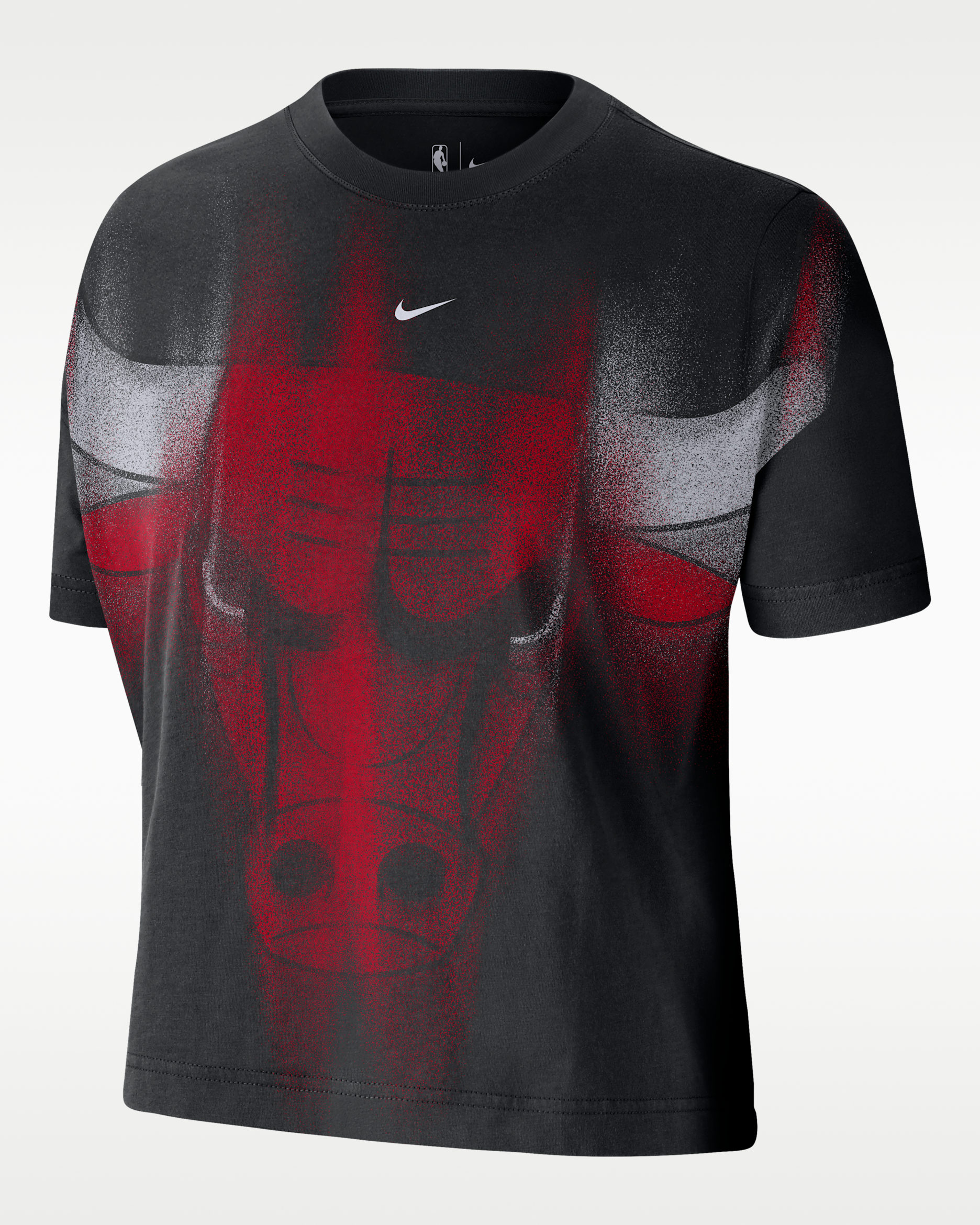 T-shirt NBA Chicago Bulls Icon pour femme - Noir