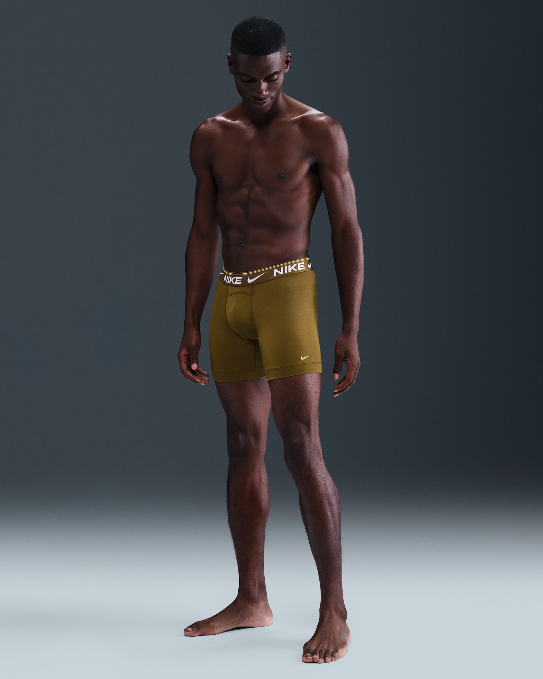 Ropa interior para hombre (paquete de 3) Nike Dri-FIT Ultra Comfort - Oliva