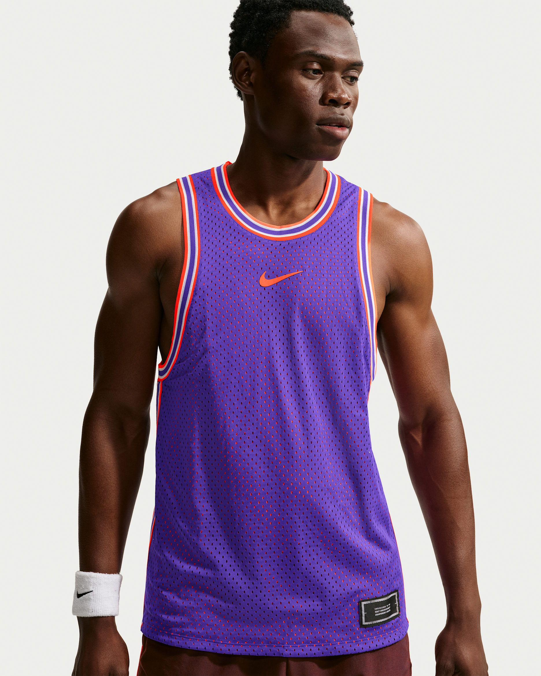 NikeCourt Slam Men's Dri-FIT Reversible Tennis Tank Top - Dark Concord/Bright Crimson/Burgundy Ash/Bright Crimson