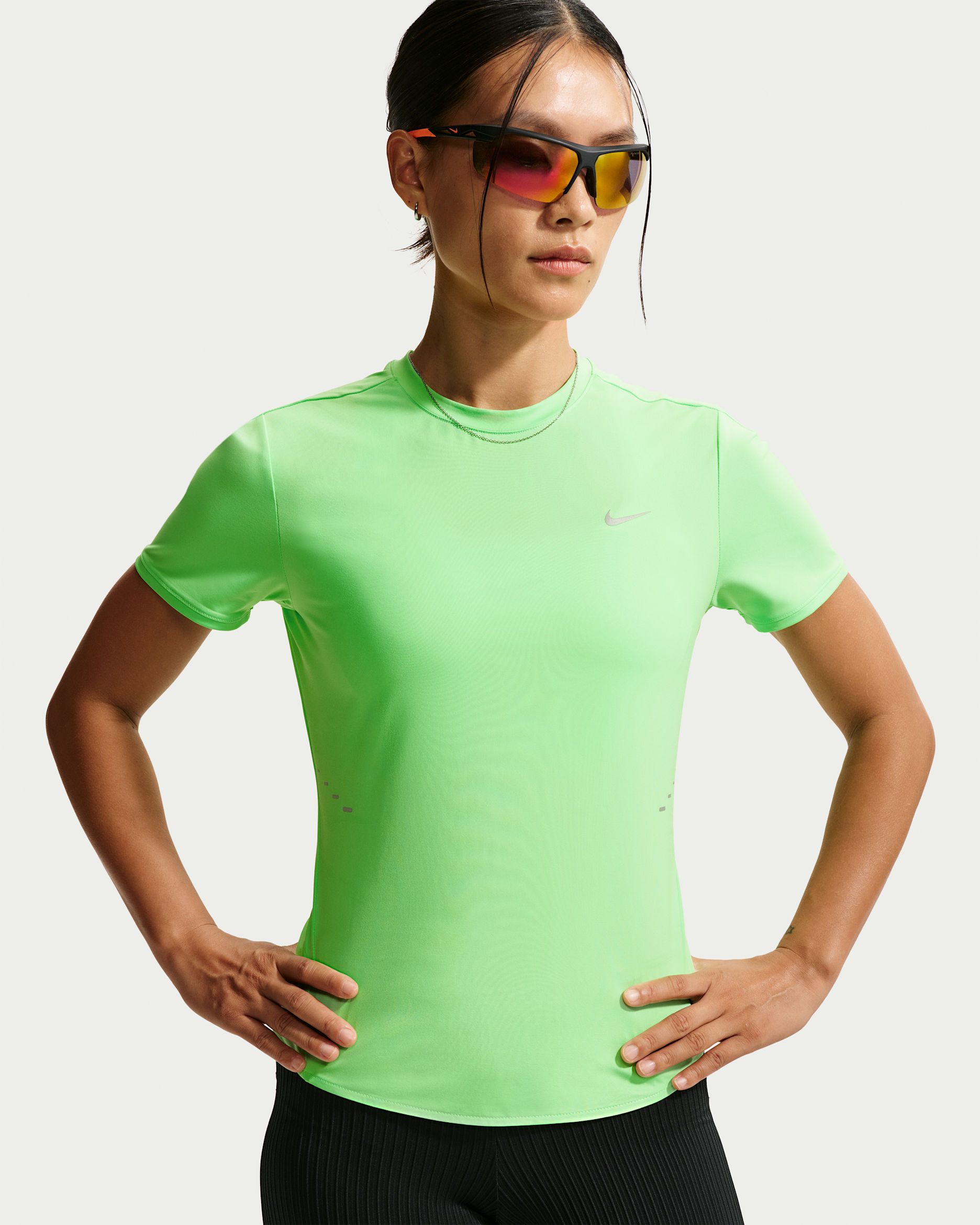 Nike Swift Women's Dri-FIT Short-Sleeve Running Top - Illusion Green