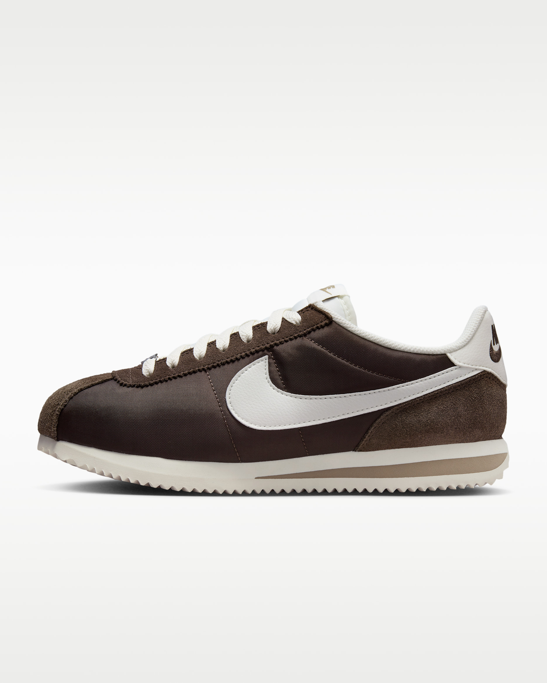 Nike Cortez Textile damesschoenen - Baroque Brown/Khaki/Sail