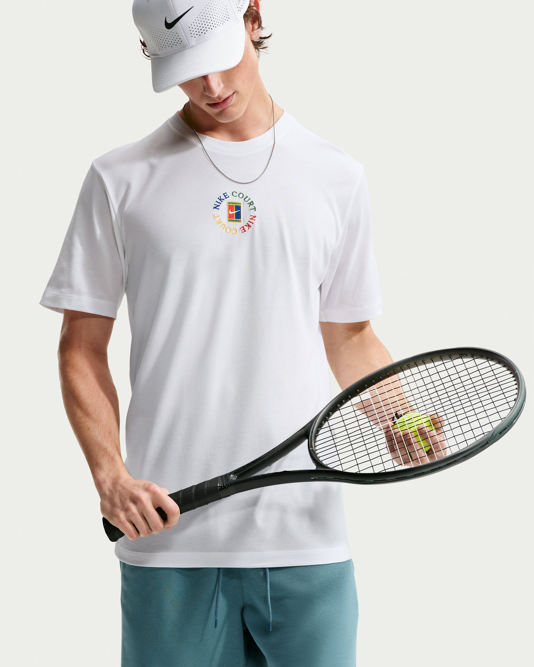NikeCourt Samarreta de tennis Dri-FIT - Home - Blanc