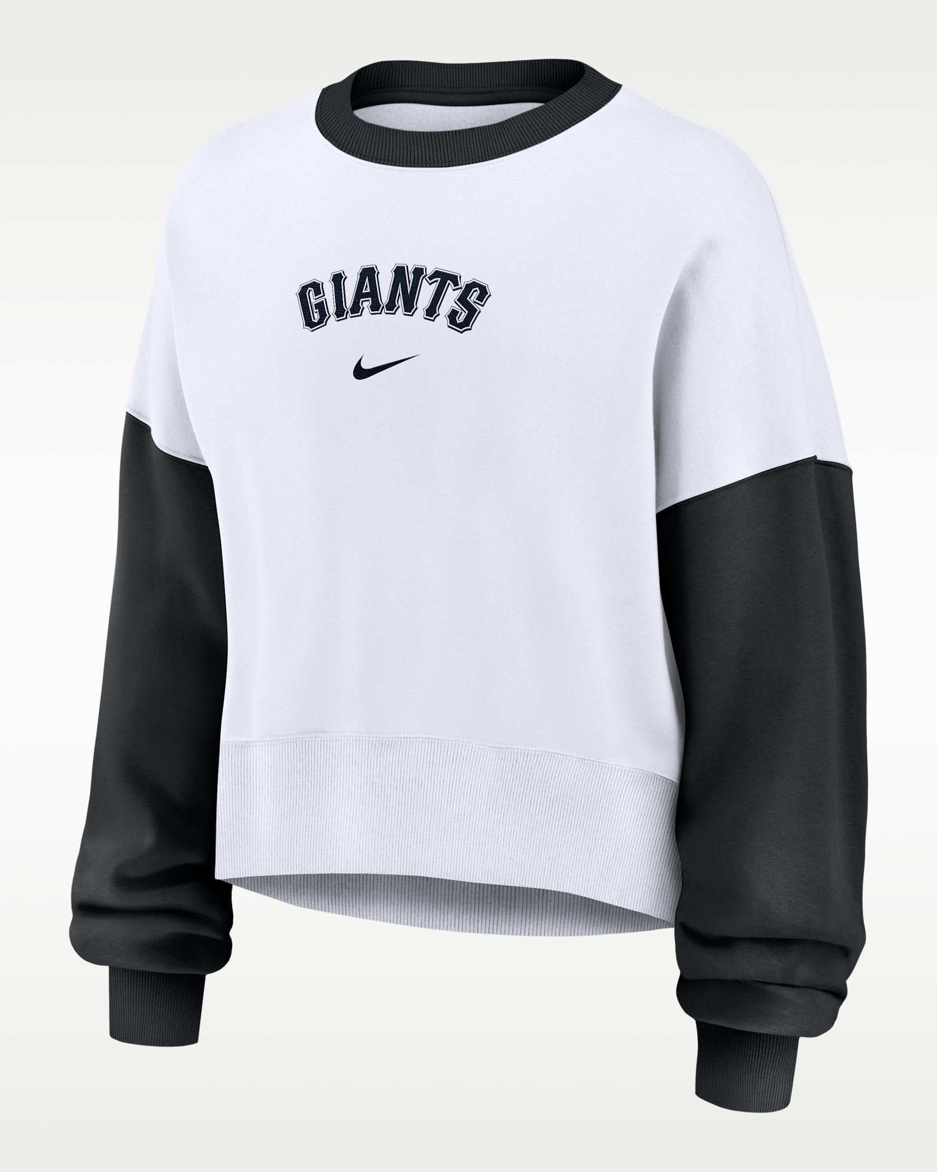 San Francisco Giants Primary Women's Nike MLB Pullover Crew - White