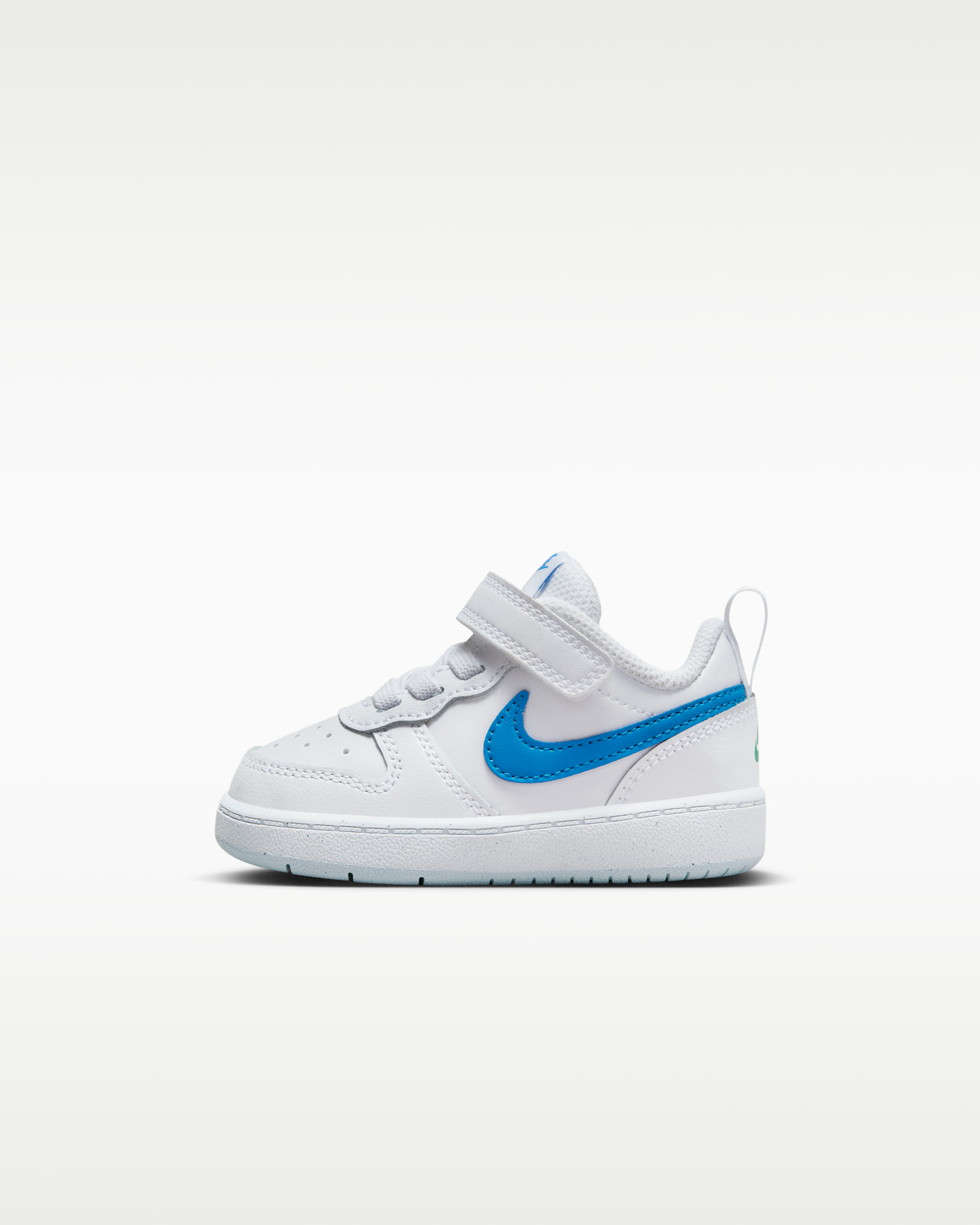 ナイキ コート ボロー LOW 2 ベビーシューズ - ホワイト/ピュアプラチナム/スタジアムグリーン/フォトブルー