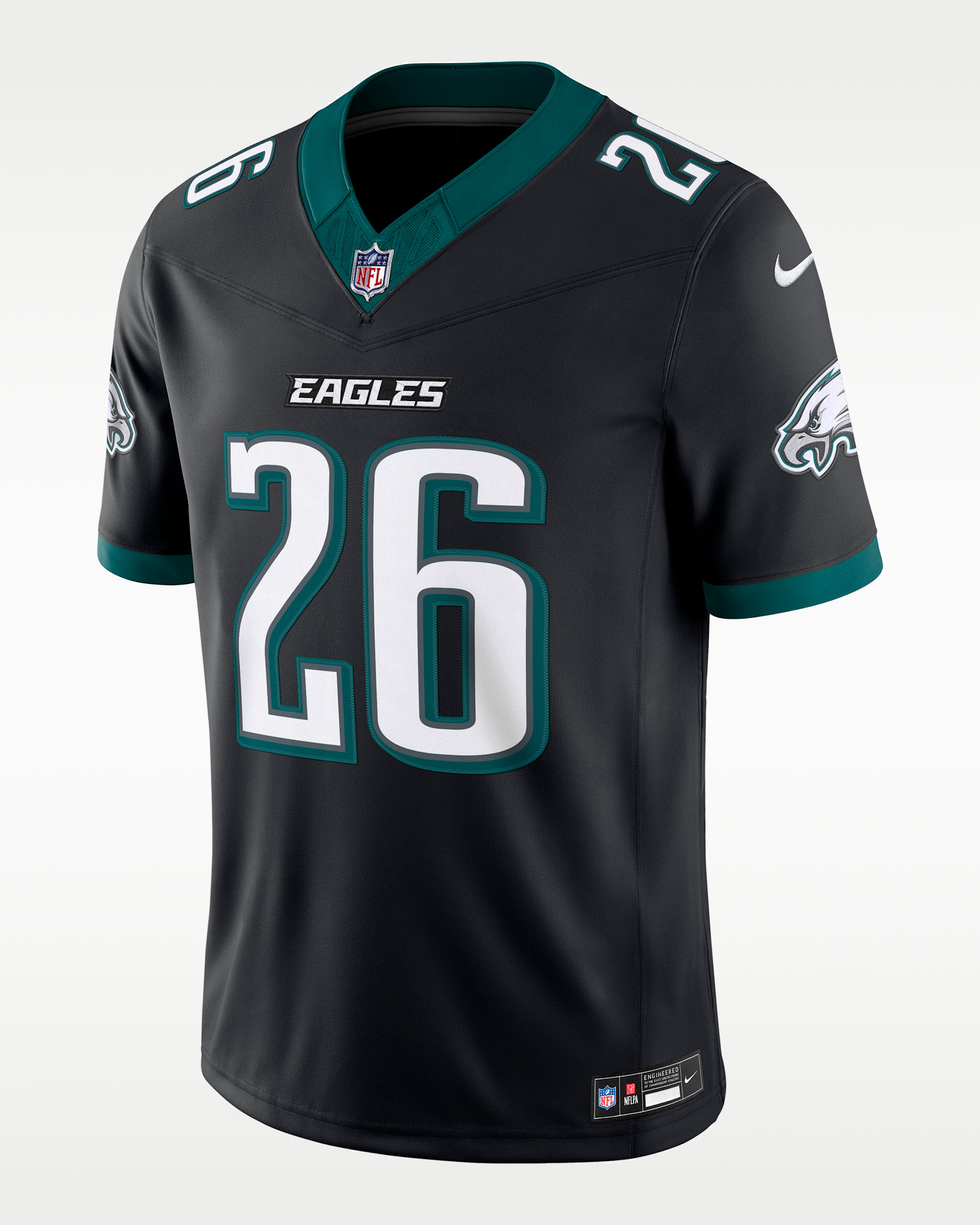 Saquon Barkley Philadelphia Eagles Men's Nike Dri-FIT NFL Limited Jersey - Black