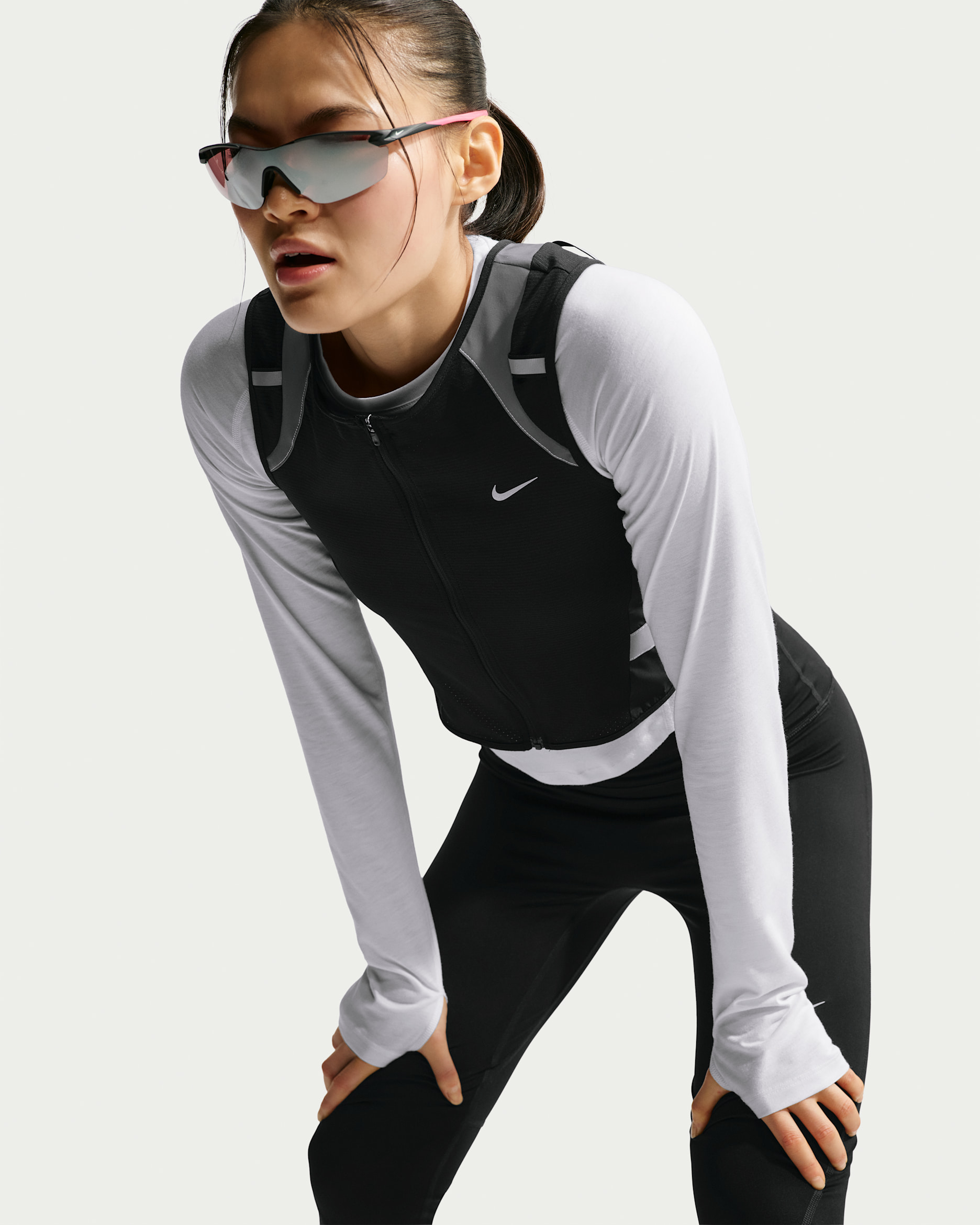 Nike Tempo Flash Women's Running Gilet - Black