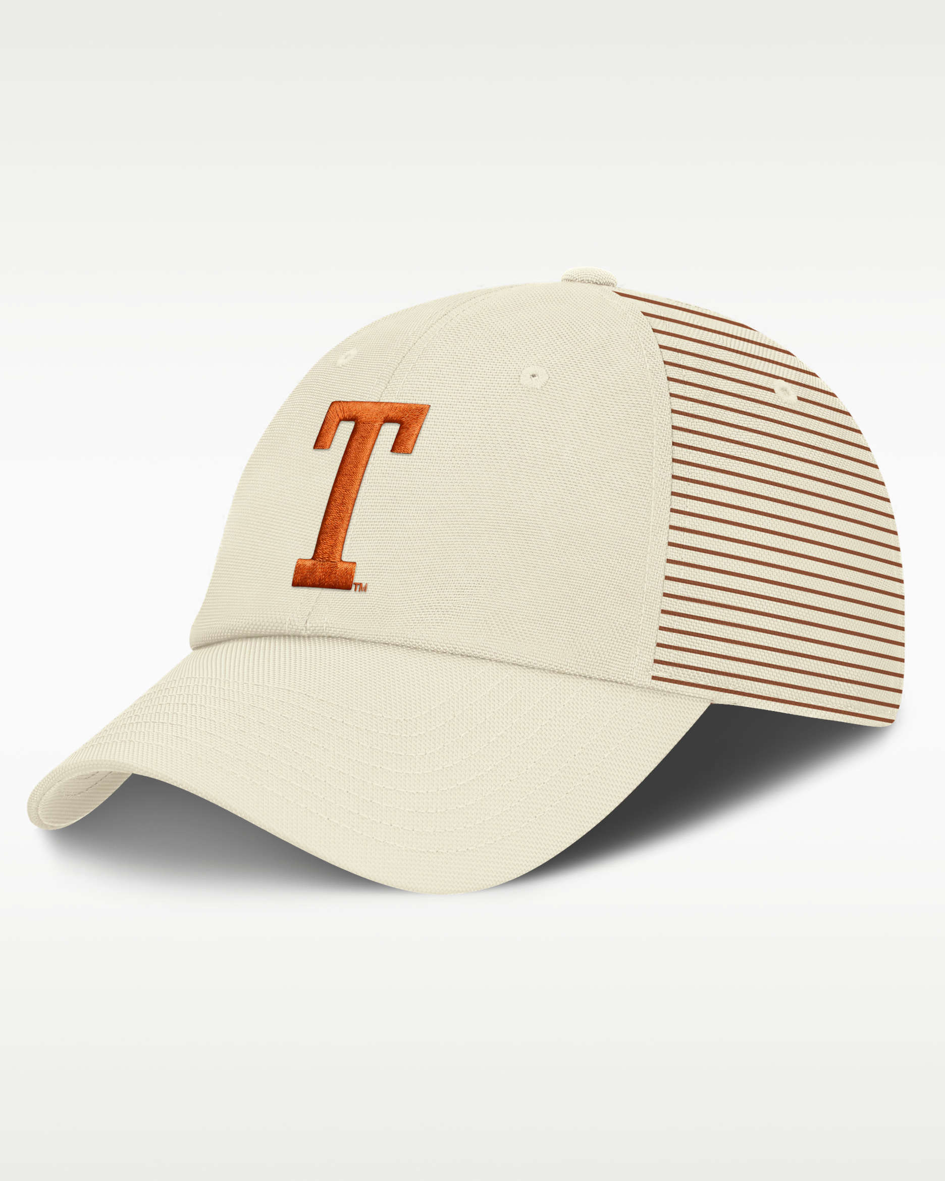 Texas Denim Club Men's Nike College Adjustable Hat - White