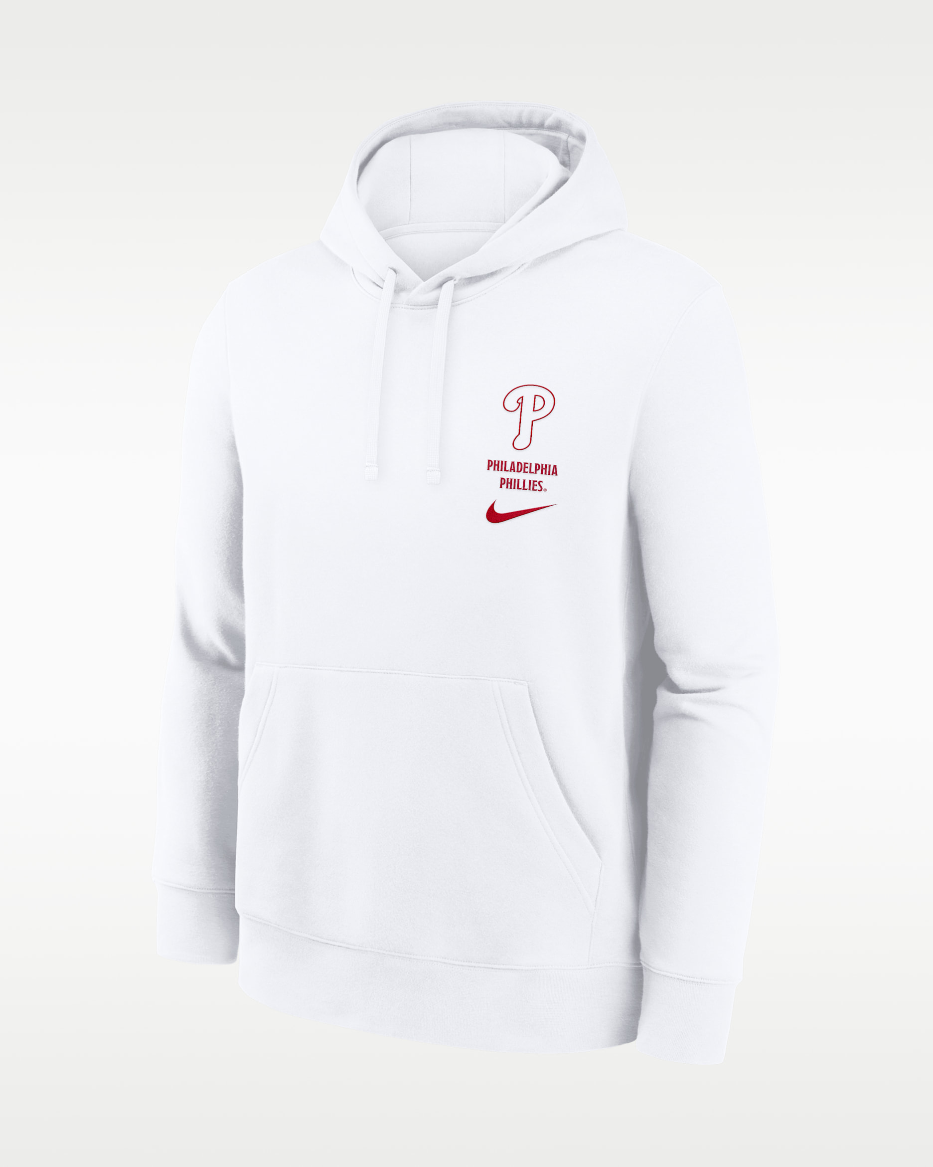Philadelphia Phillies Minimal Club Men's Nike MLB Pullover Hoodie - White
