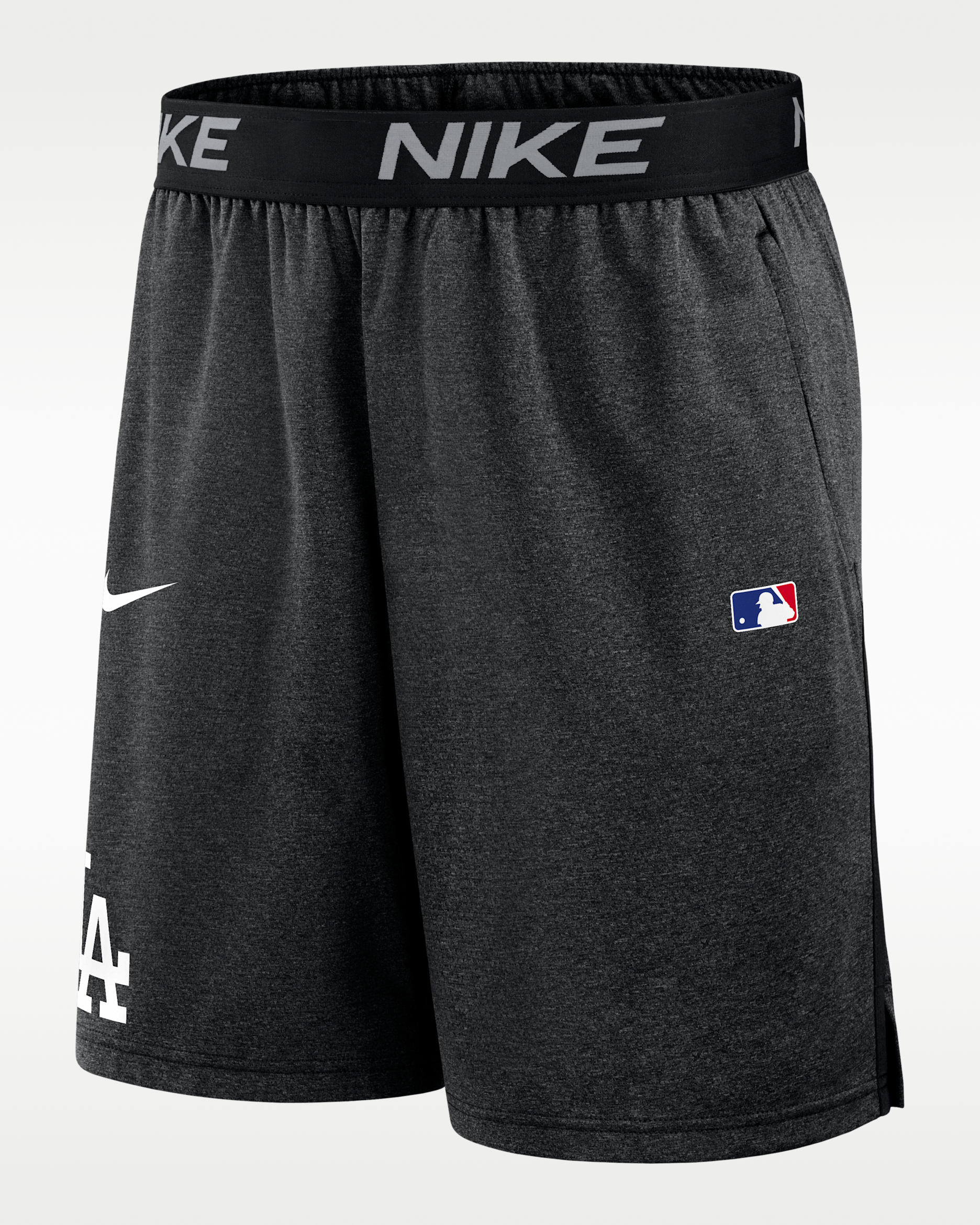 Short Nike AC DF de tejido Knit para hombre Los Angeles Dodgers - Negro