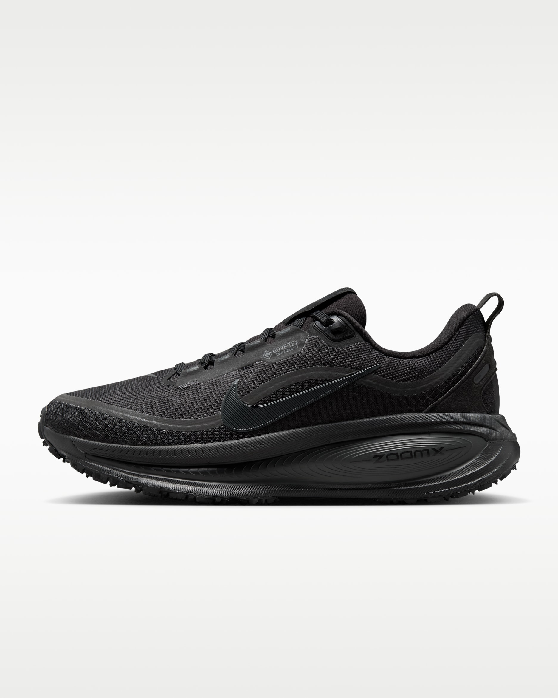 Nike Vomero 18 GORE-TEX Women's Waterproof Road Running Shoes With Reflective Design Accents - Black/Anthracite