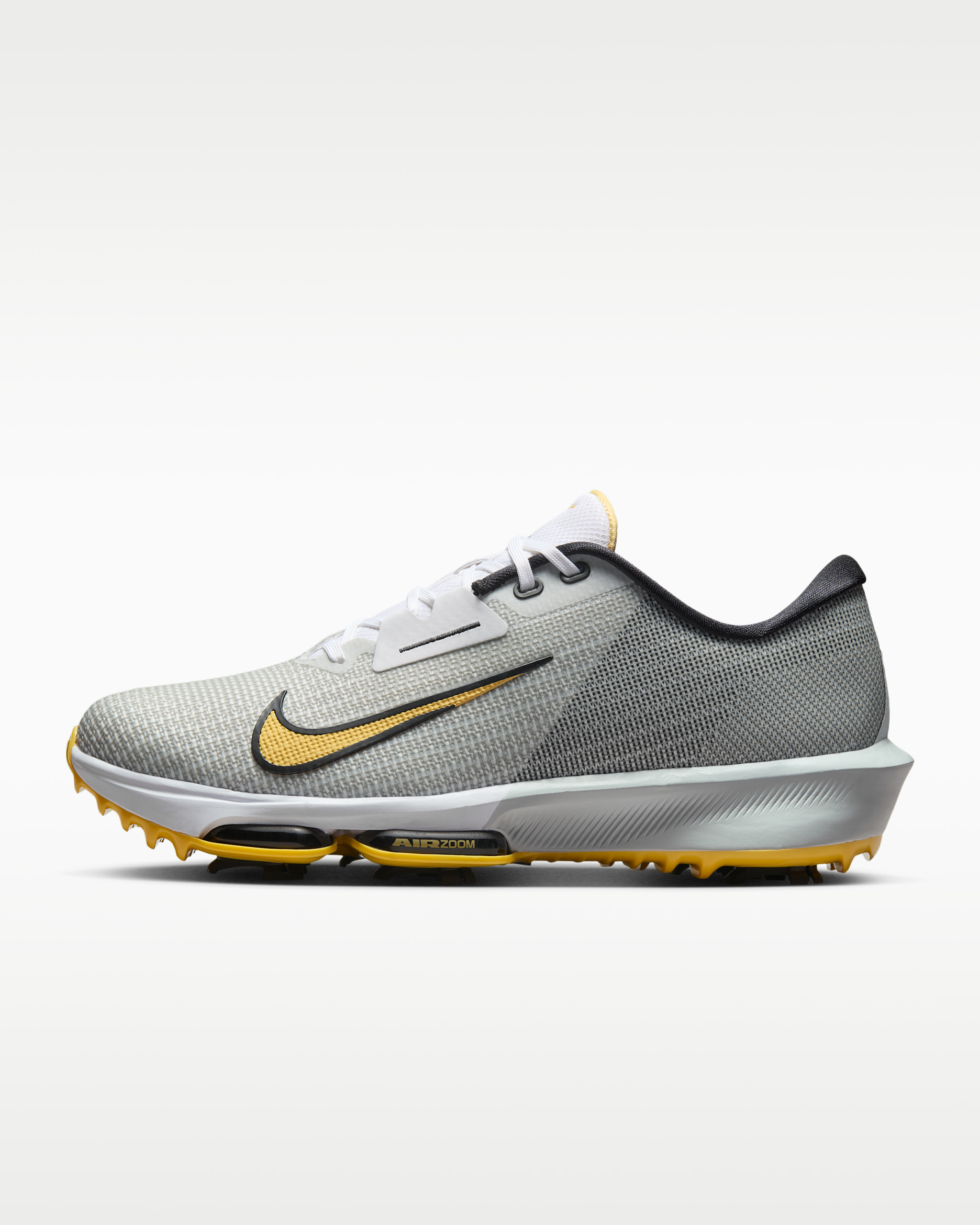 Nike Infinity Tour 2 Golf Shoes - White/Pure Platinum/Black/Topaz Gold