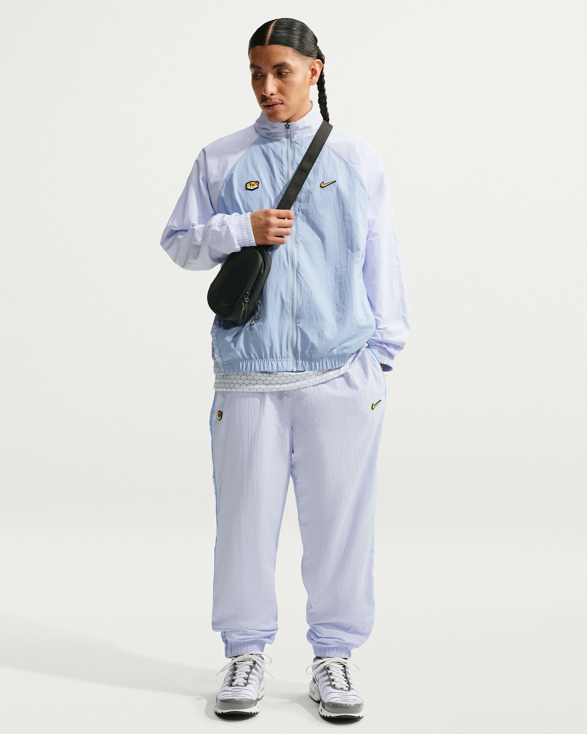 Nike Sportswear vevd herrebukse - Football Grey