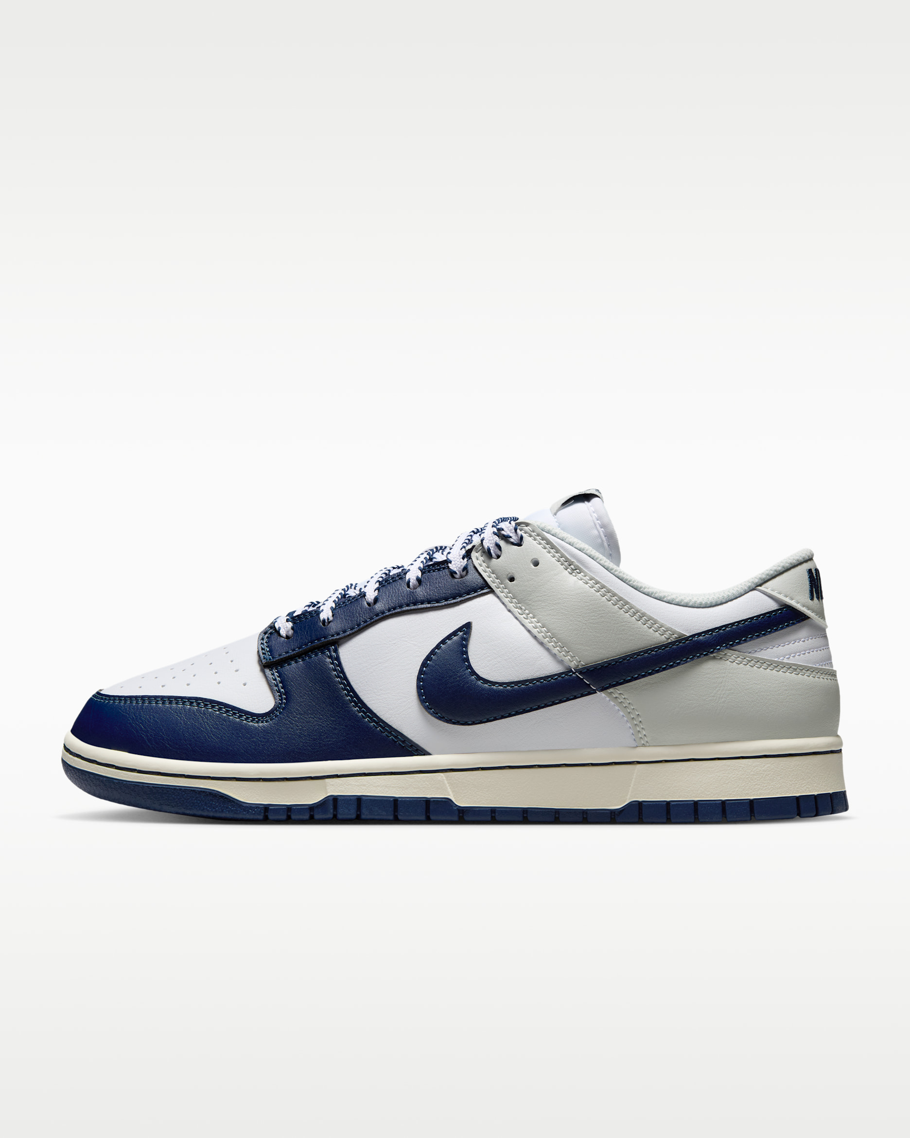 Nike Dunk Low Retro Men's Shoes - White/Photon Dust/Coconut Milk/Midnight Navy