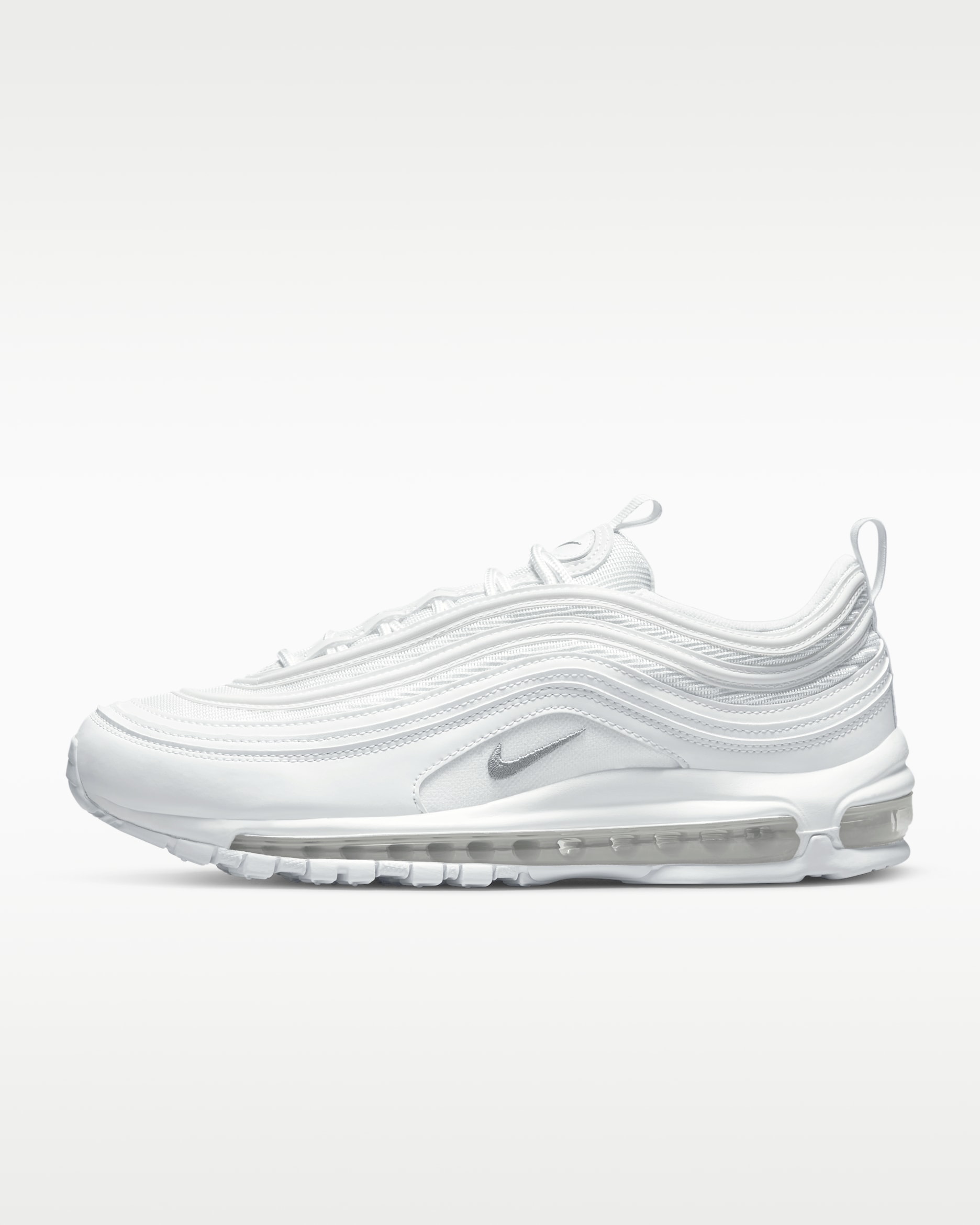 Nike Air Max 97 Men's Shoes - White/Black/Wolf Grey