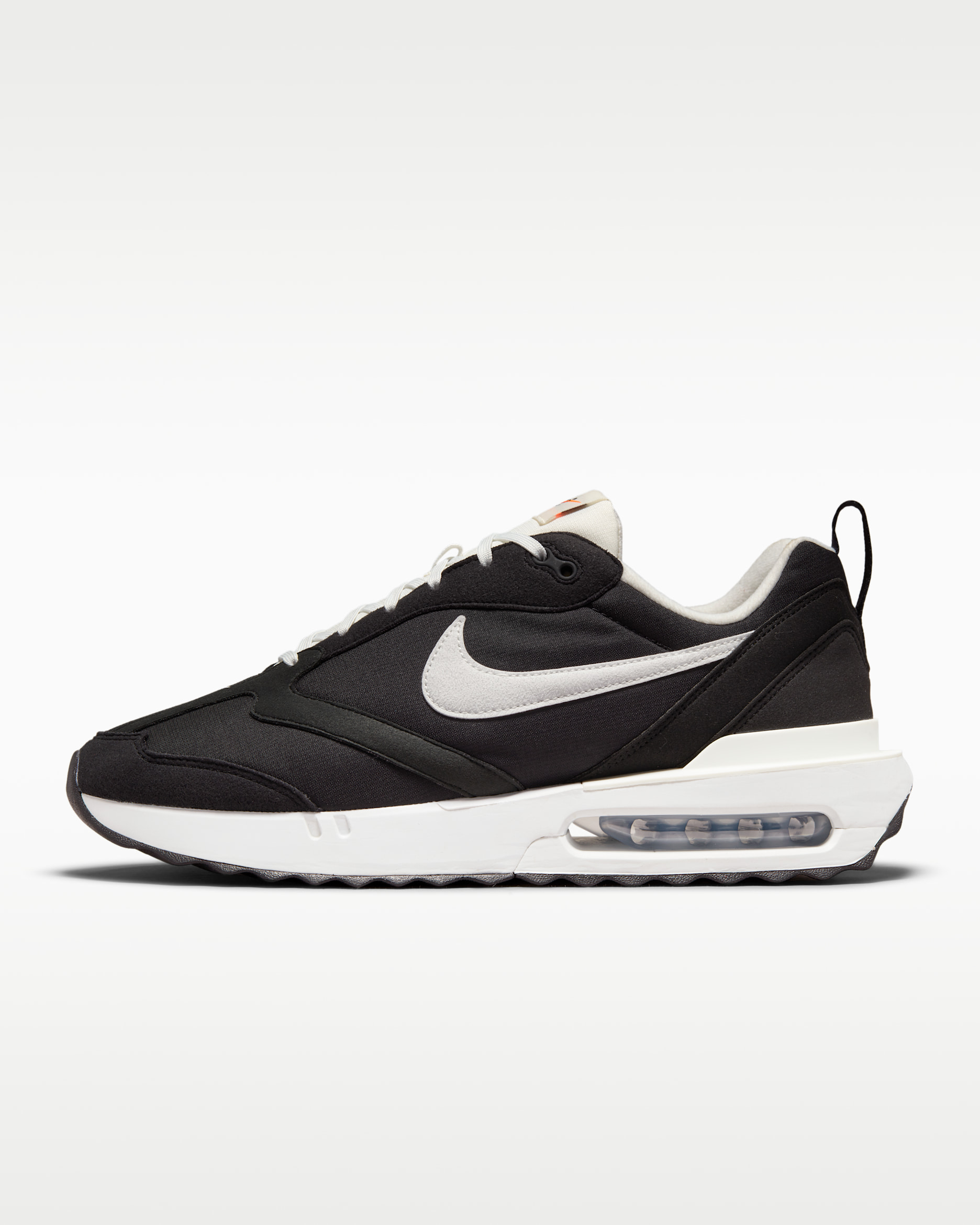 Nike Air Max Dawn 男鞋 - 黑色/Metallic Silver/Total Orange/Summit White