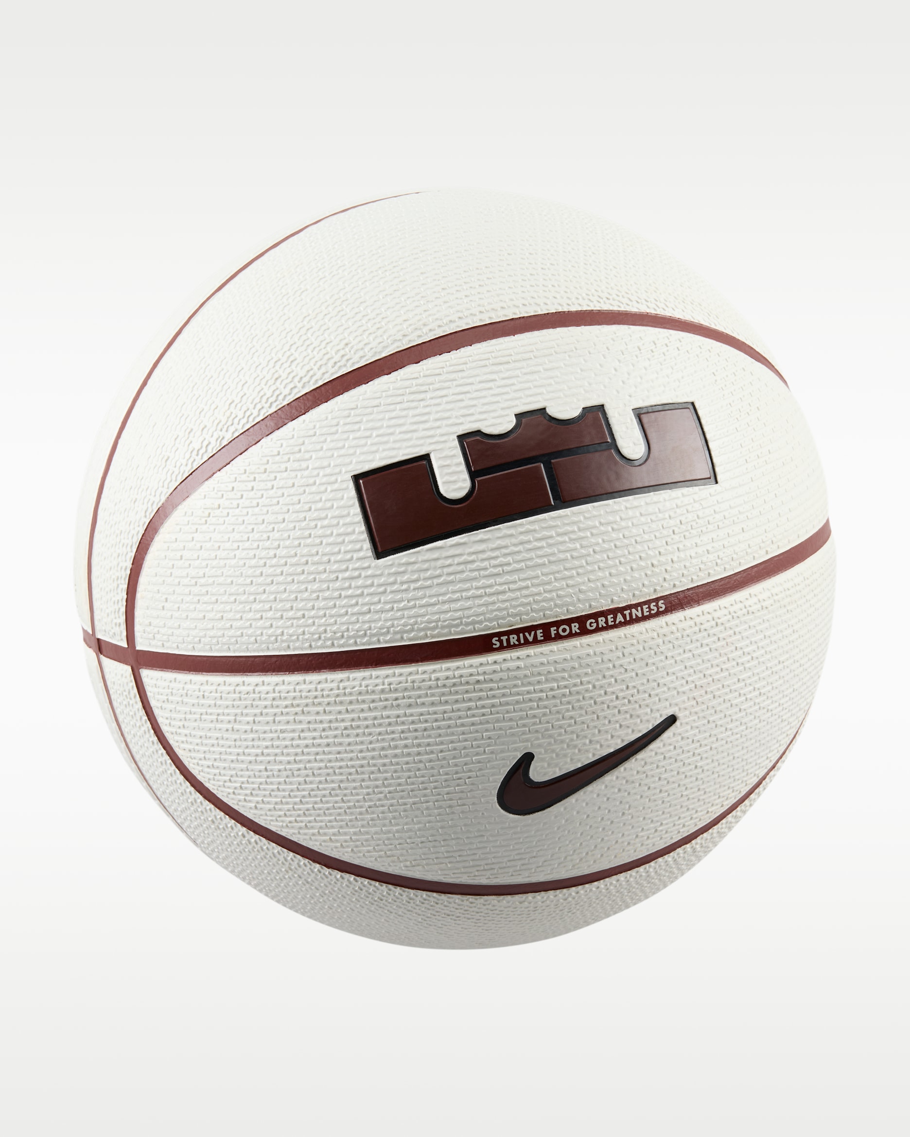 LeBron Playground 8P Basketball - Sail/Dark Team Red/Black/Dark Team Red