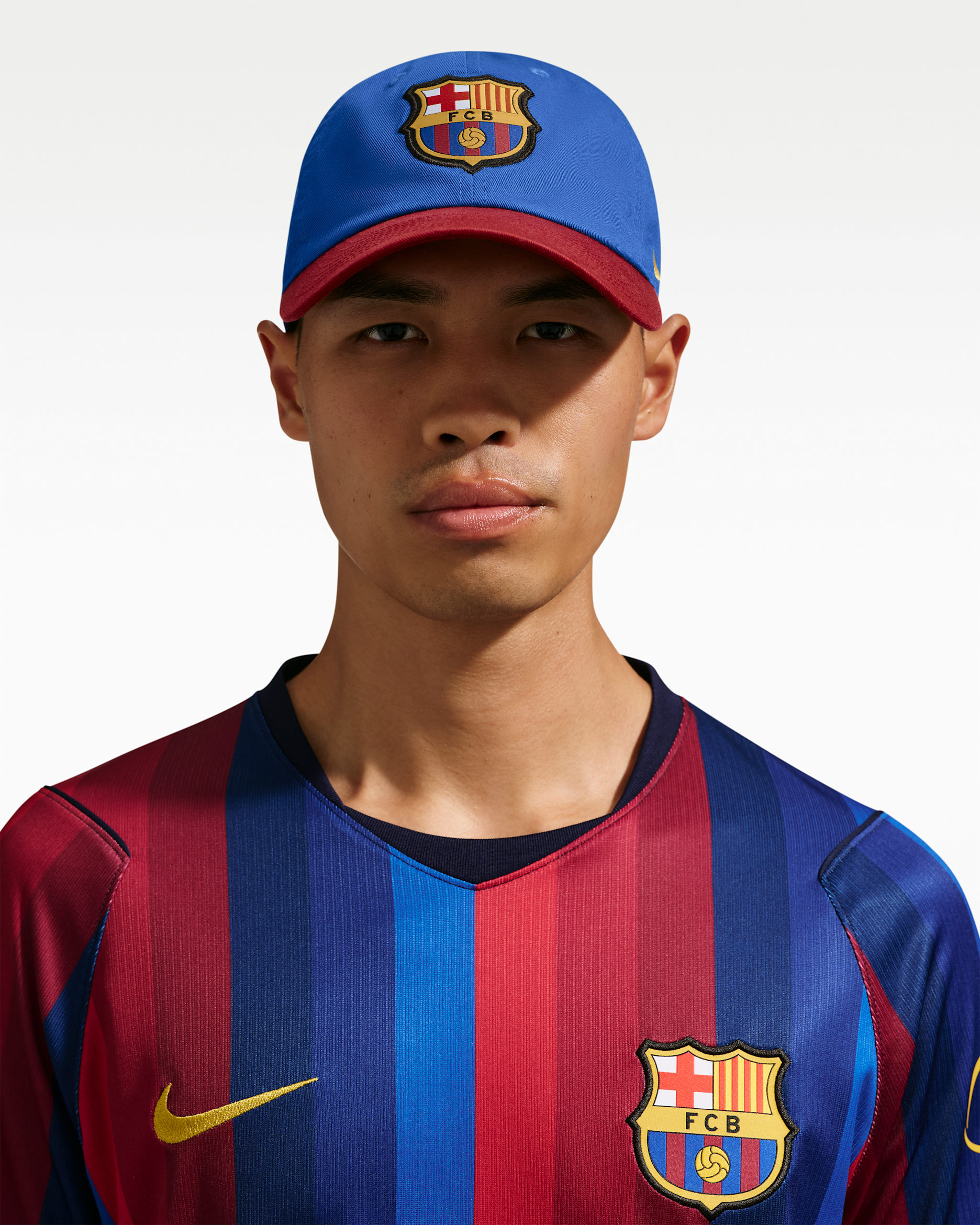 Gorra de futbol Nike FC Barcelona Club - Royal juego