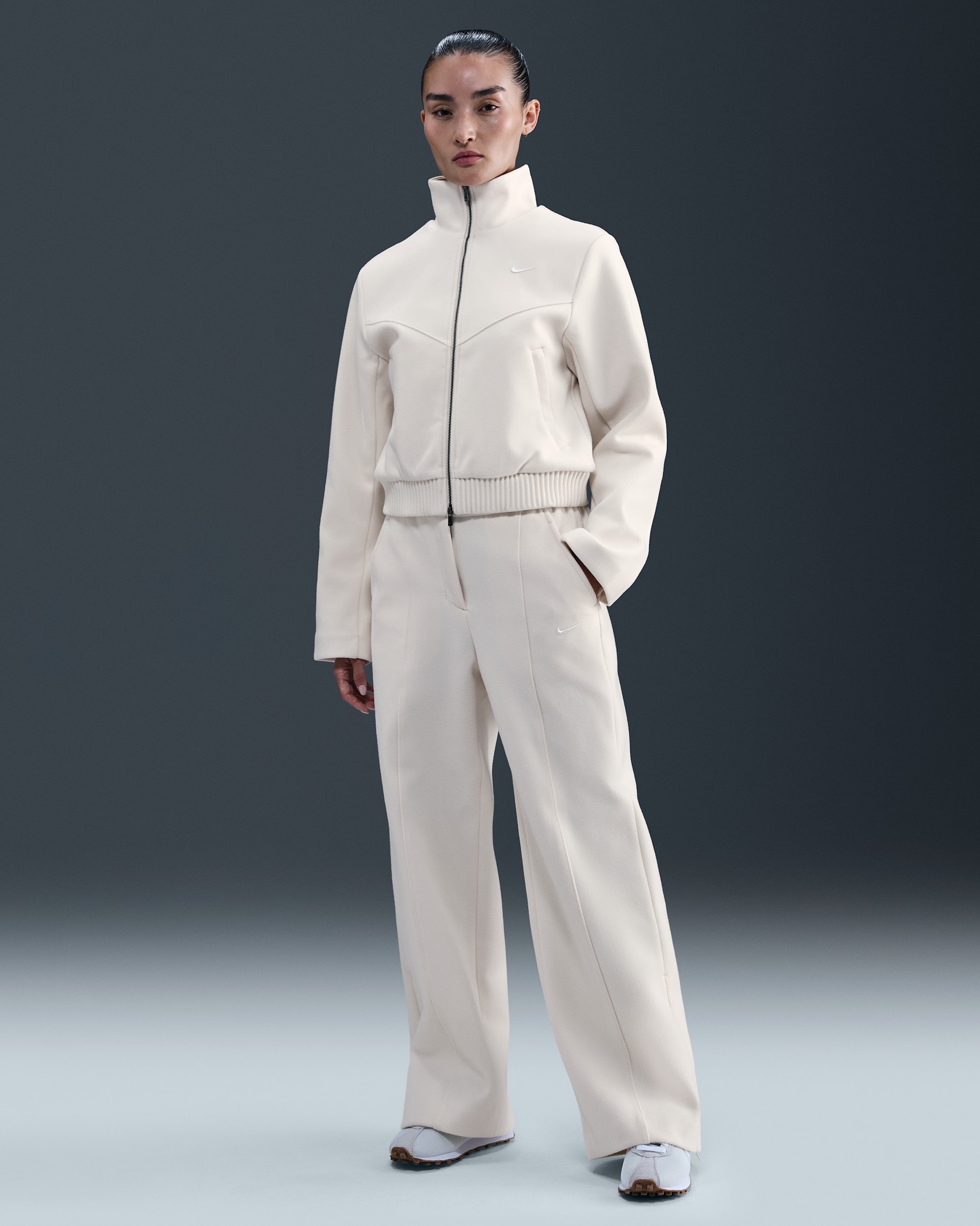 Nike Sportswear Women's Tailored Trouser Pants - Pale Ivory/Sail