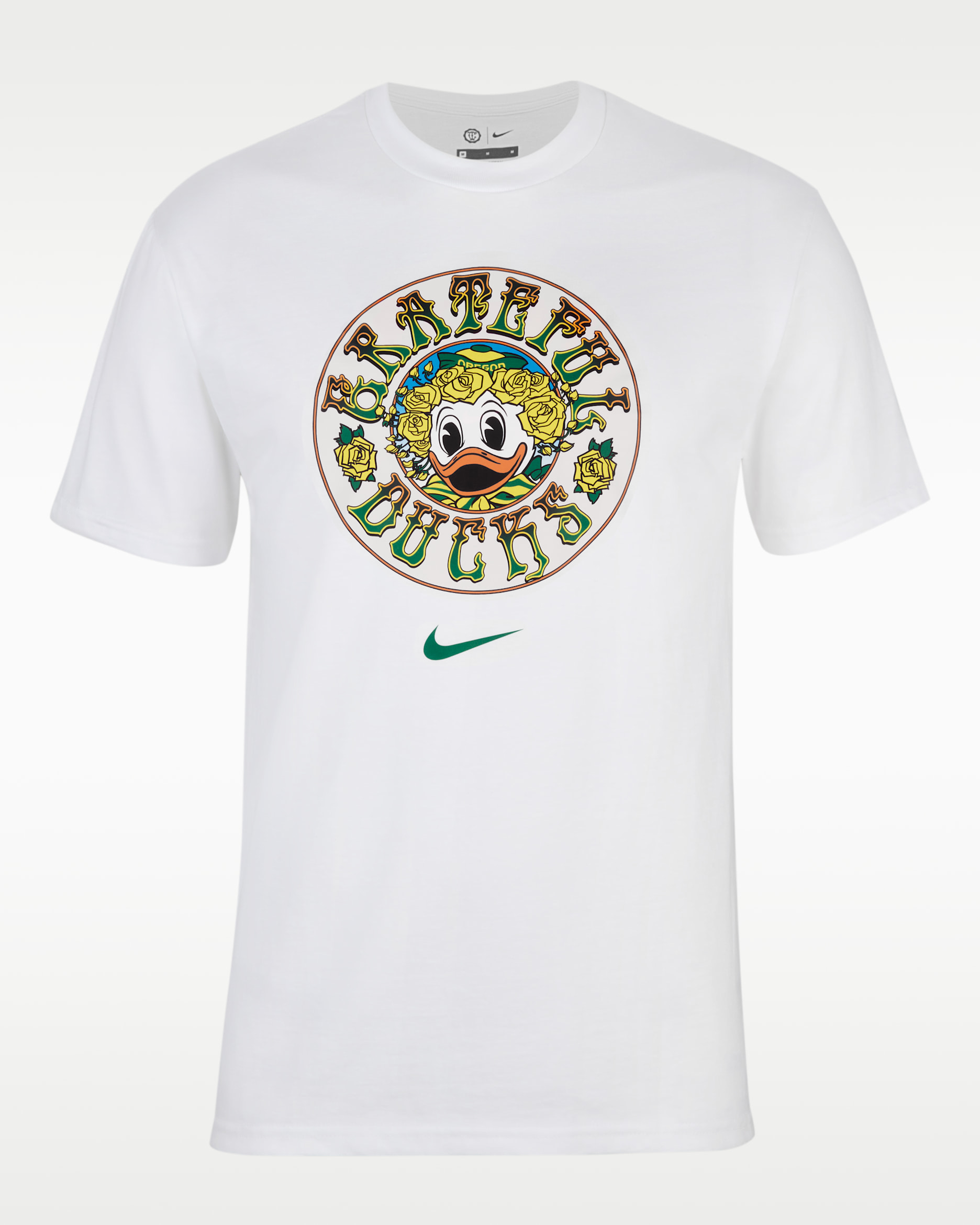 Nike "Duck & Roses" Men's T-Shirt - White