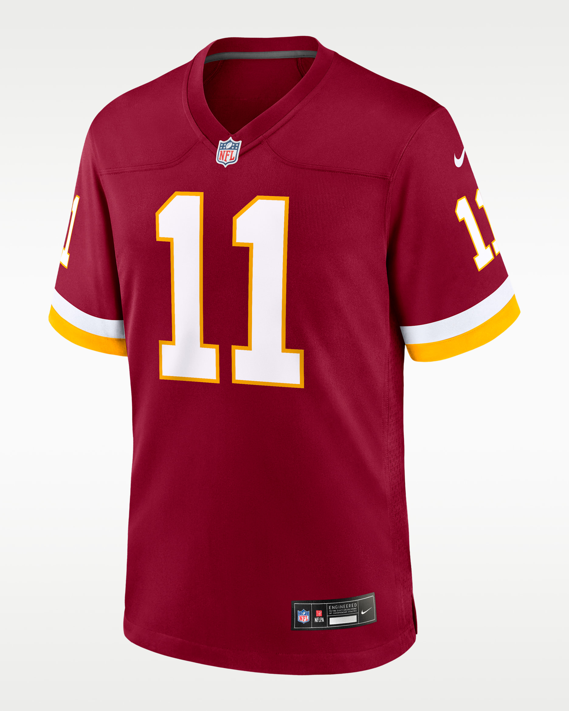 Jersey Nike de la NFL Game para hombre Luke McCaffrey Washington Commanders - Burdeos