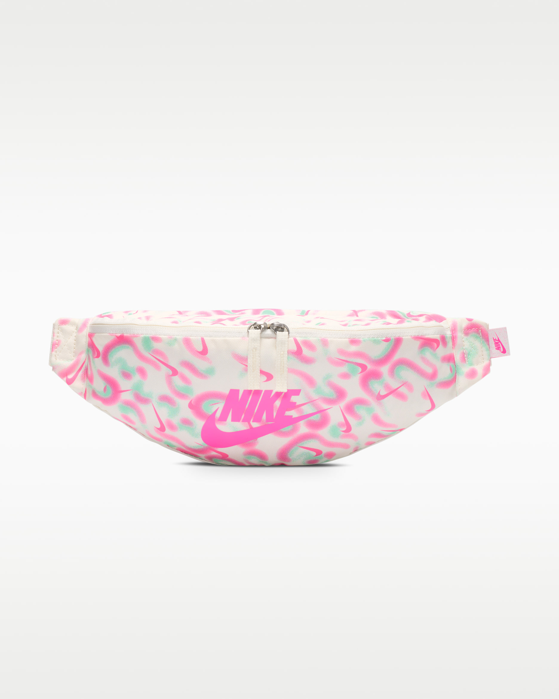 Τσαντάκι μέσης Nike Heritage (3 L) - Sail/Sail/Pink Blast