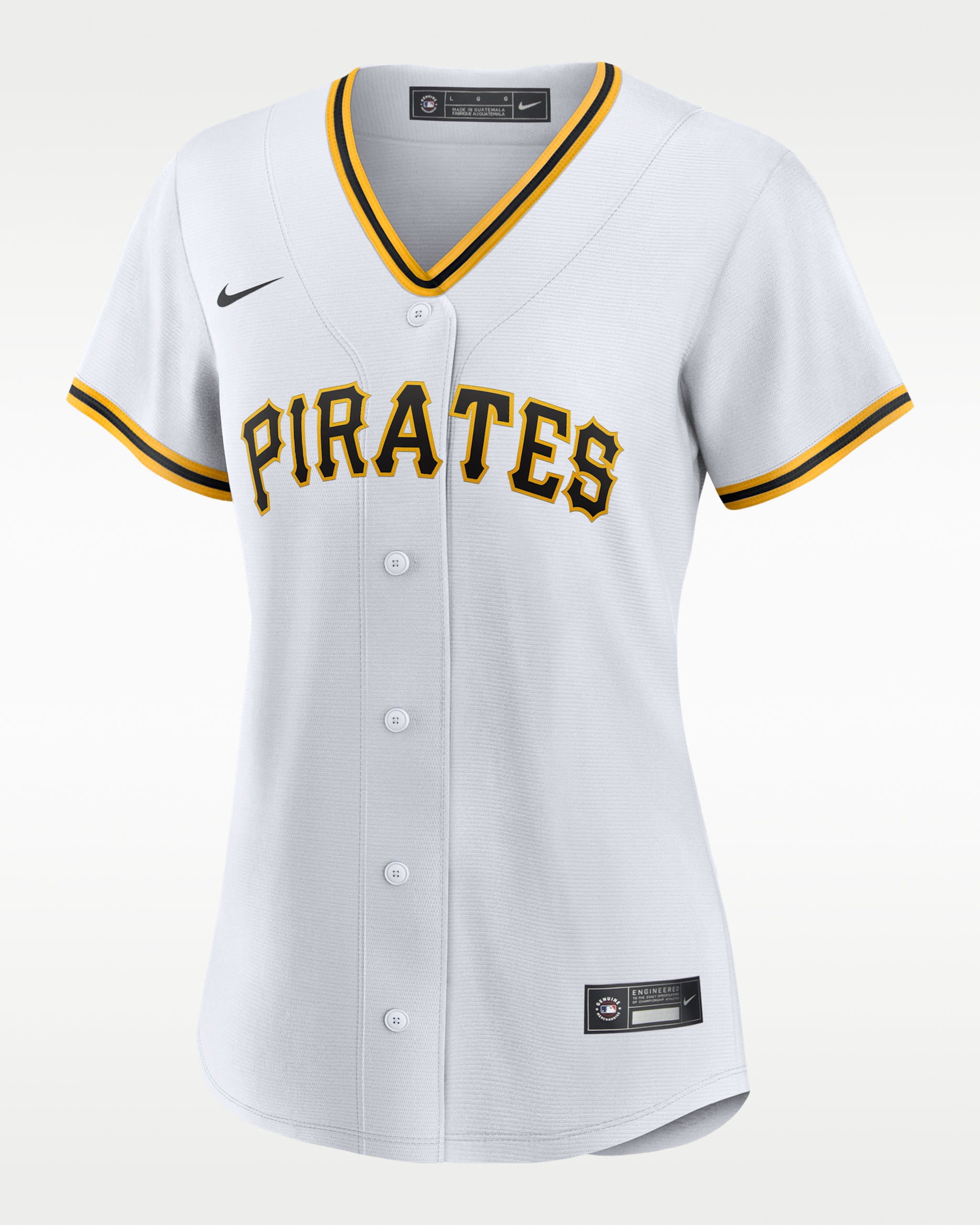 Jersey Nike de la MLB Replica para mujer Paul Skenes Pittsburgh Pirates - Blanco