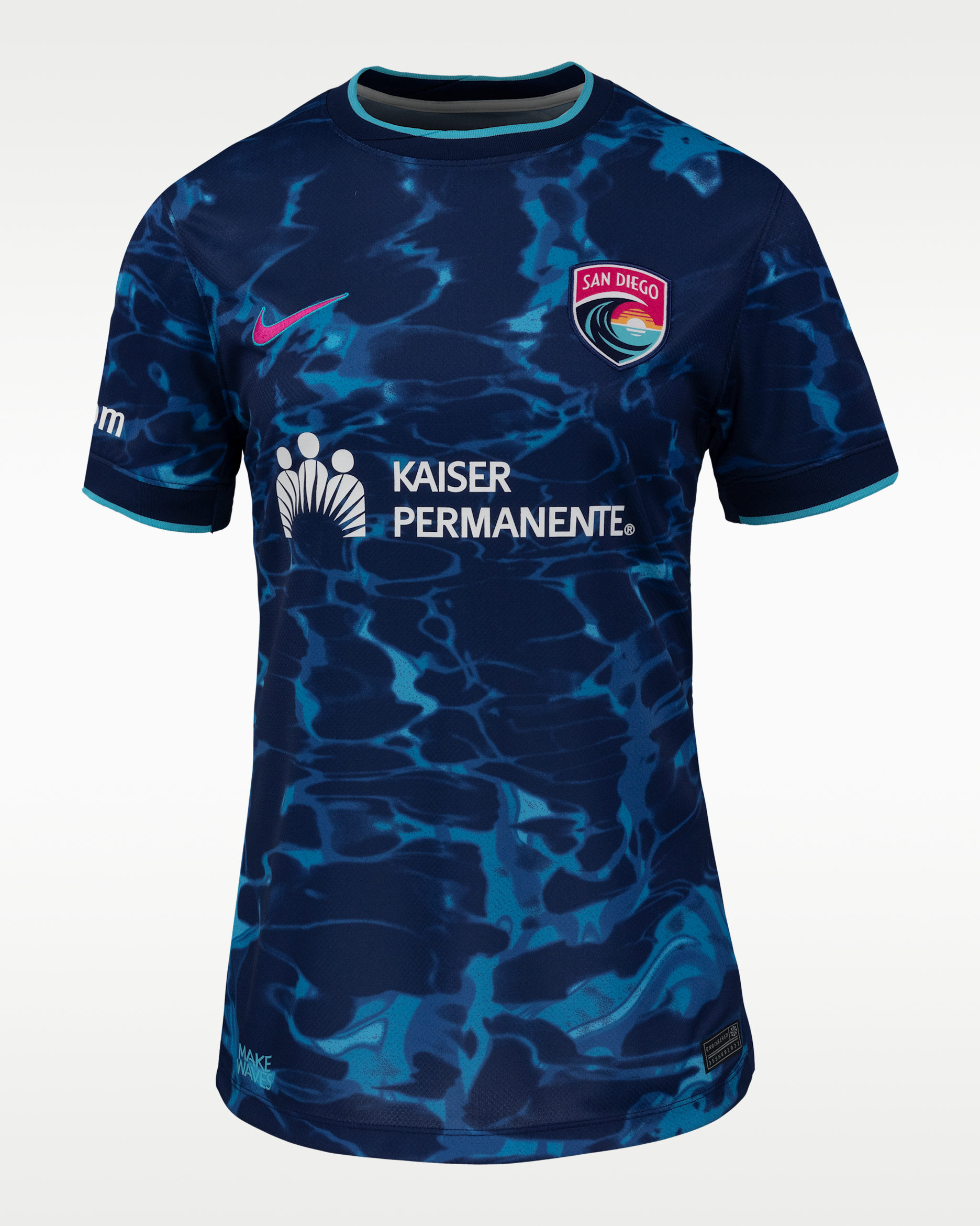 San Diego Wave FC Stadium Edition Women's Nike Dri-FIT Replica Jersey - Navy