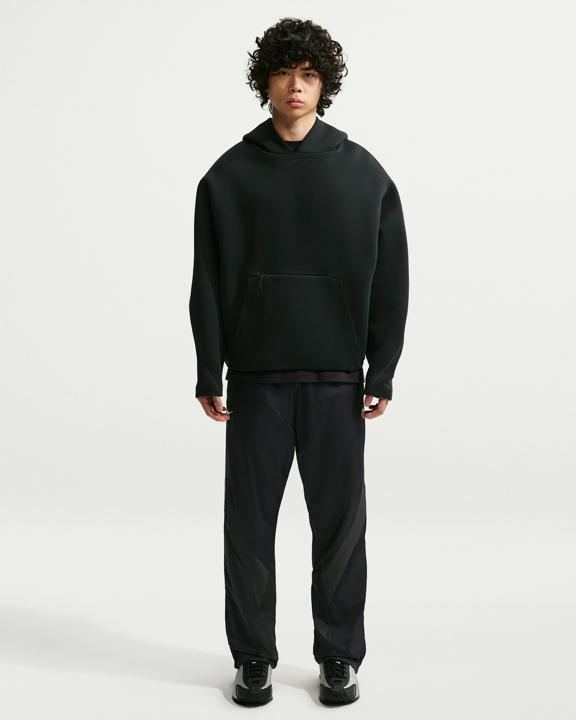 Nike Sportswear Shox Men's Woven Trousers - Black/Anthracite/White