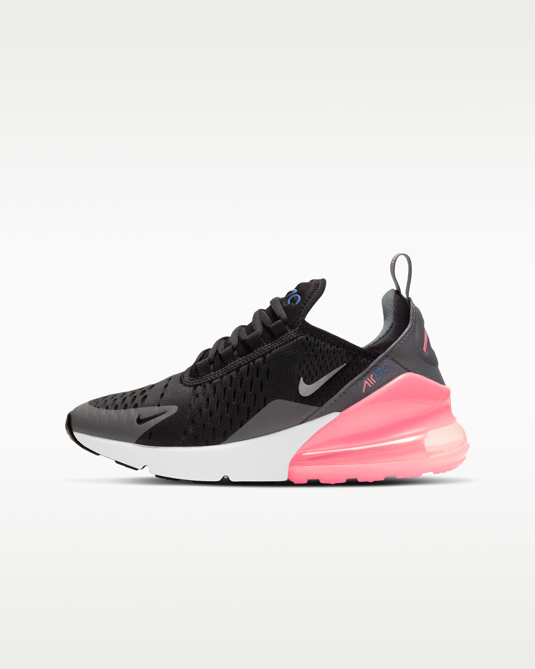 Nike Air Max 270 Zapatillas - Niño/a - Negro/Smoke Grey/Sunset Pulse/Plata metalizado
